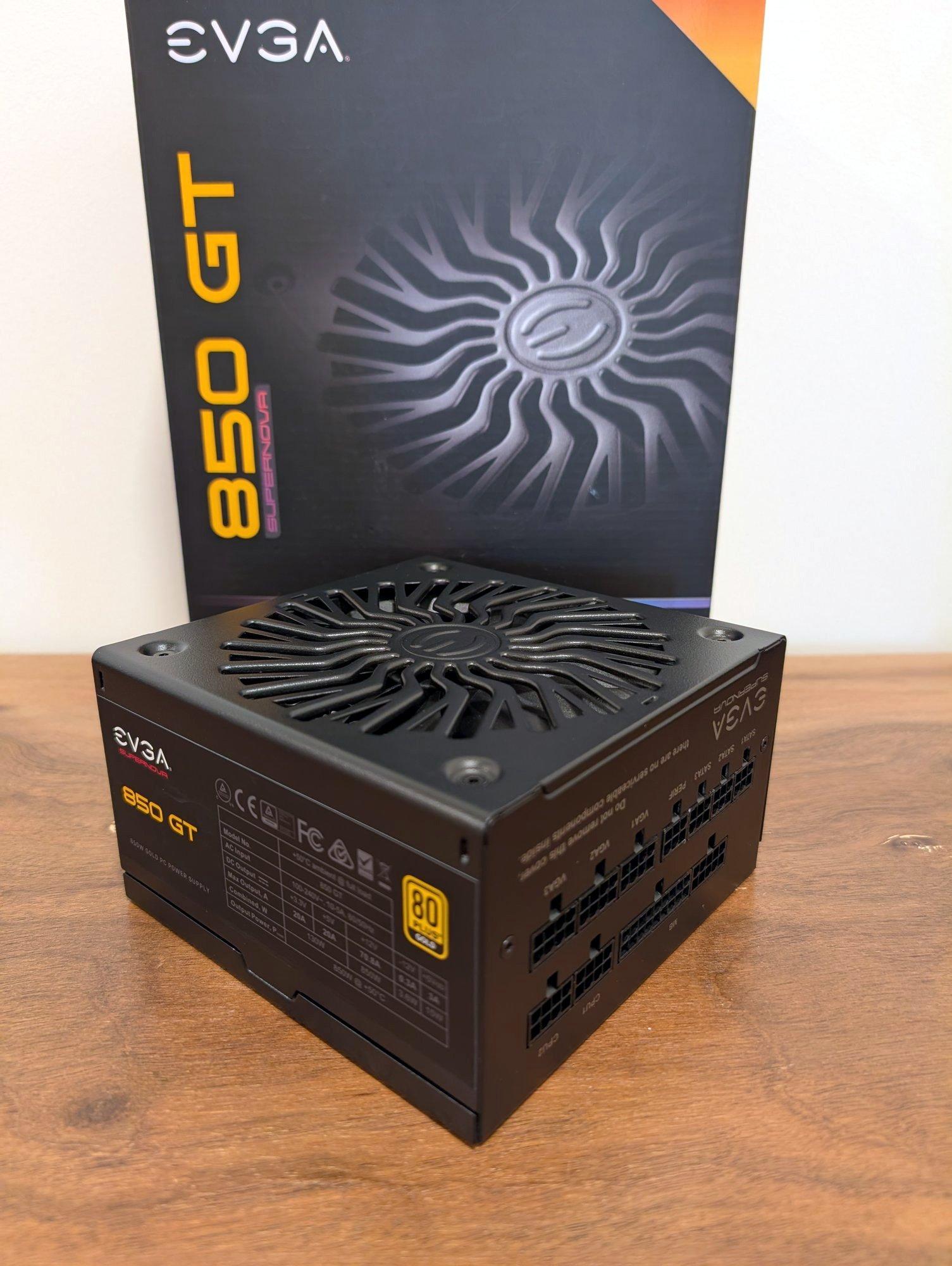 EVGA SuperNOVA 850 GT 850W 80+ Gold PSU + CableMod Sleeved Kit (Excellent Condition)