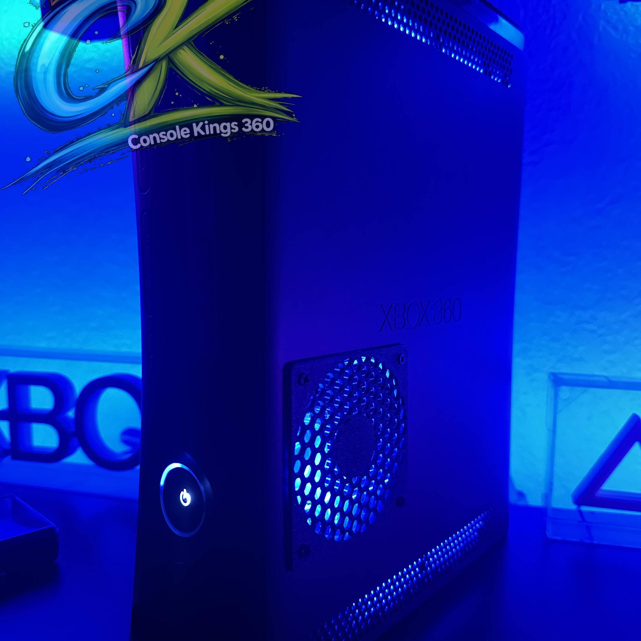 Xbox 360 -RGH3  - RGB LEDs -1TB HDD