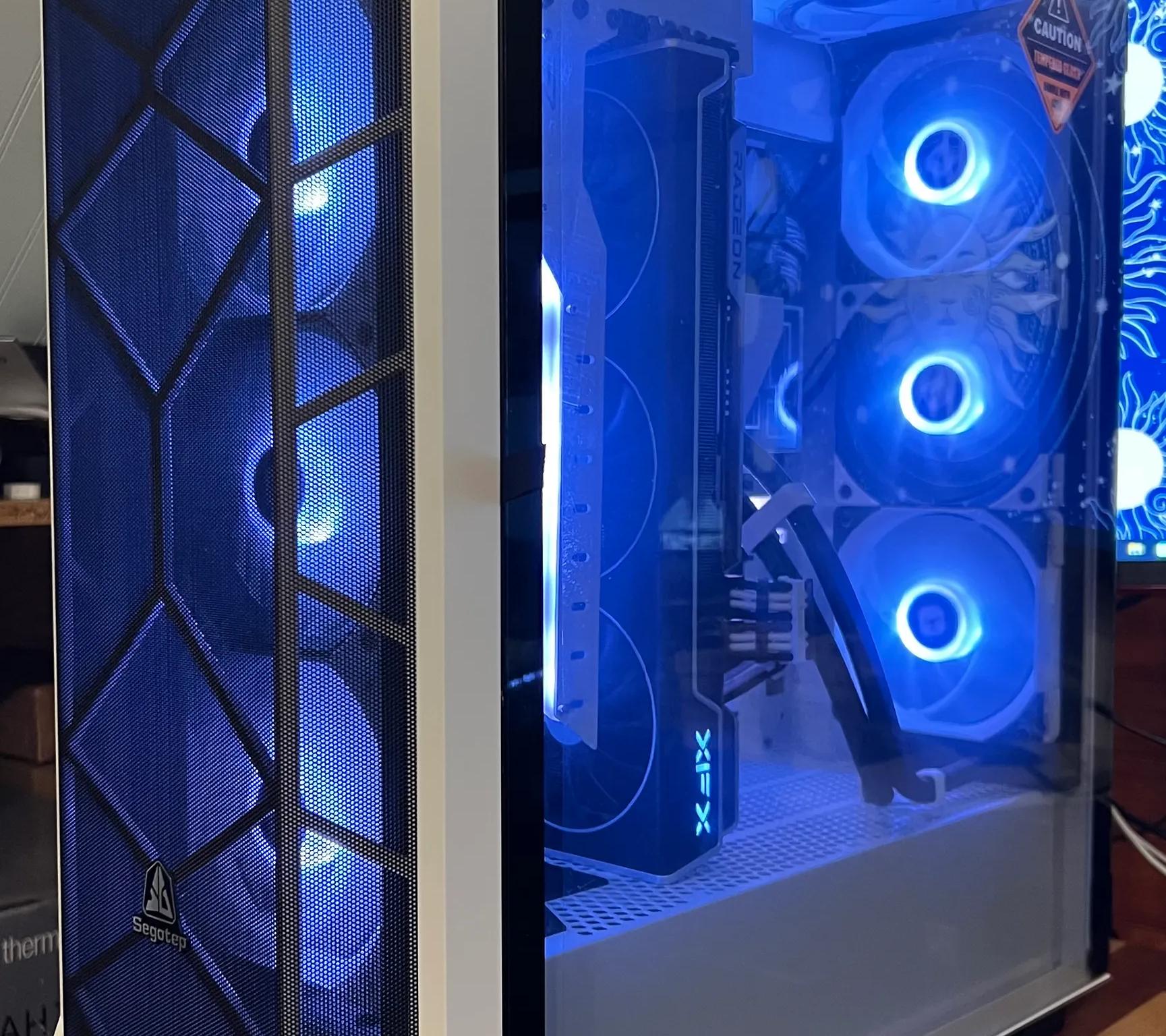 Ryzen 9 7900X, No Gpu, 32GB DDR5, 3tb NVME Wi-Fi 6E Gaming pc, "Stone" 