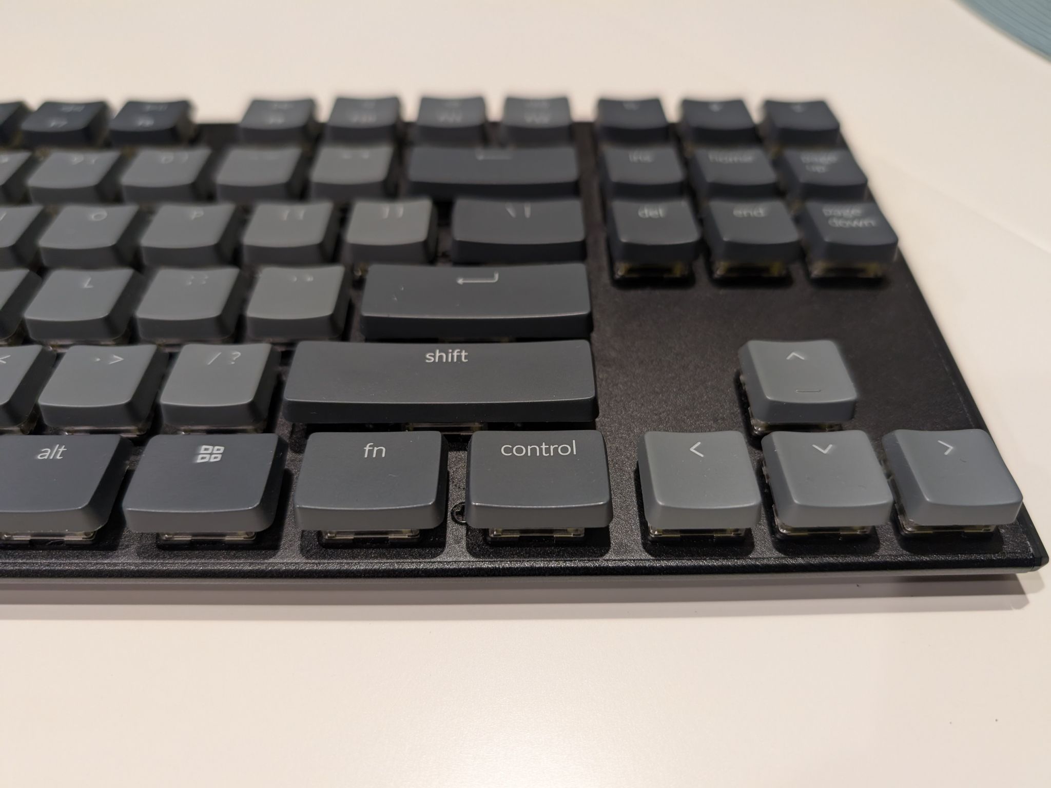 Keychron K1 Bluetooth Mechanical Keyboard Ultra-Slim Tenkeyless Optical Banana Switches