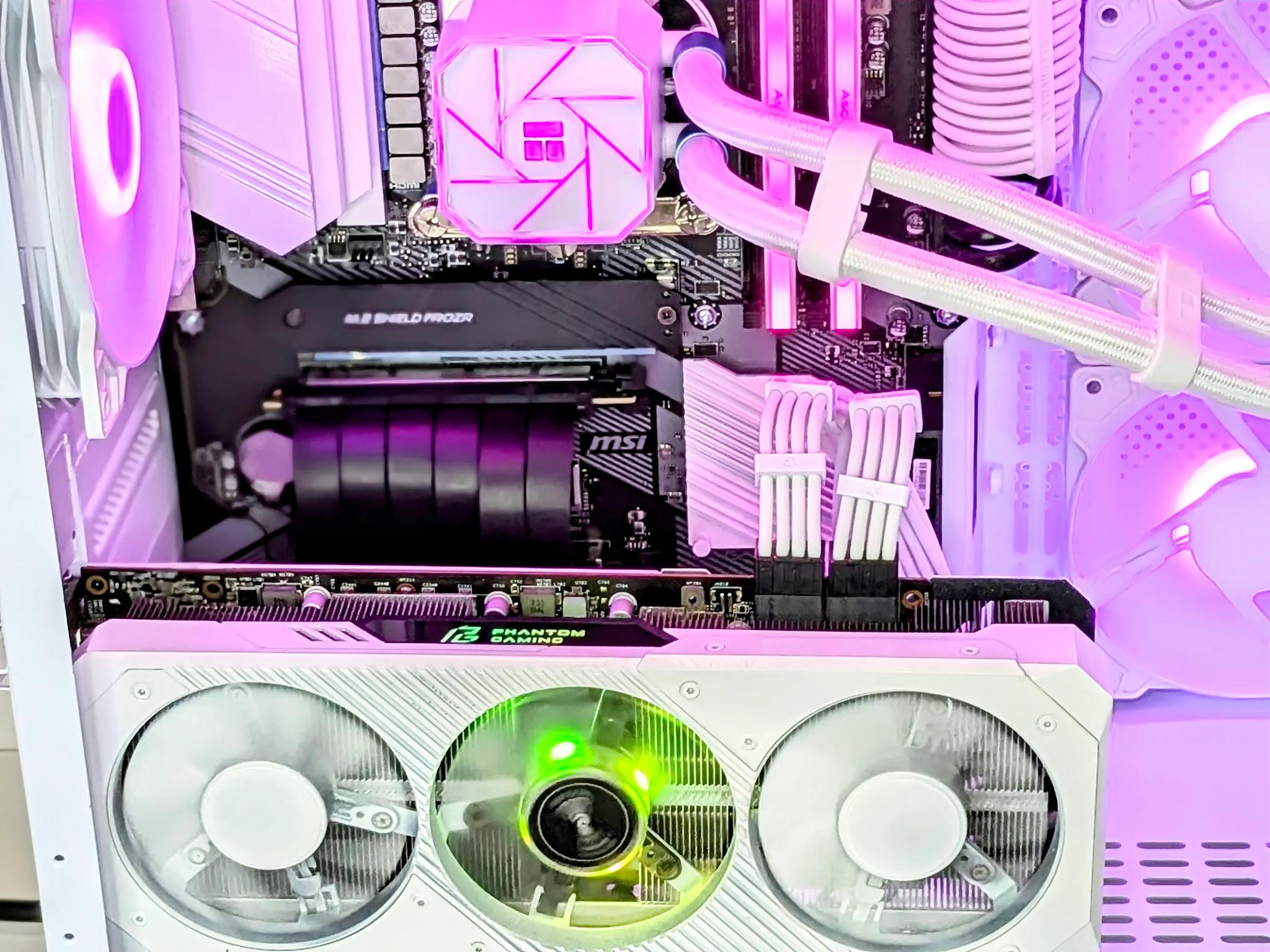 🤍 Liquid Cooled💧⚪️I5-10th GEN/Z490-A PRO🚀⚪️RX 5700XT⚪️1TB NVMe⚪️16GB RAM⚪️Windows 11 Pro