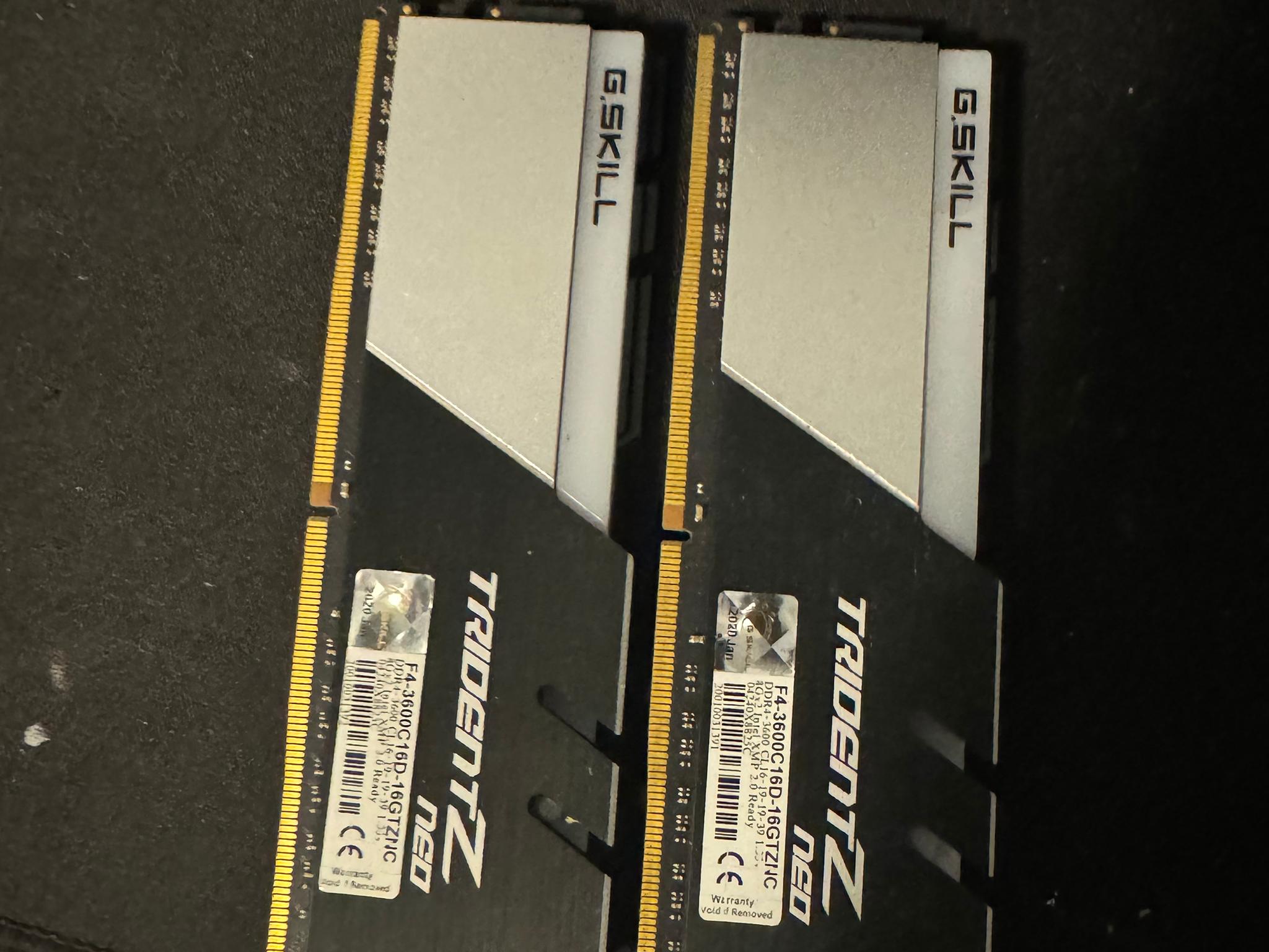 G.Skill DDR4 3600mhz
