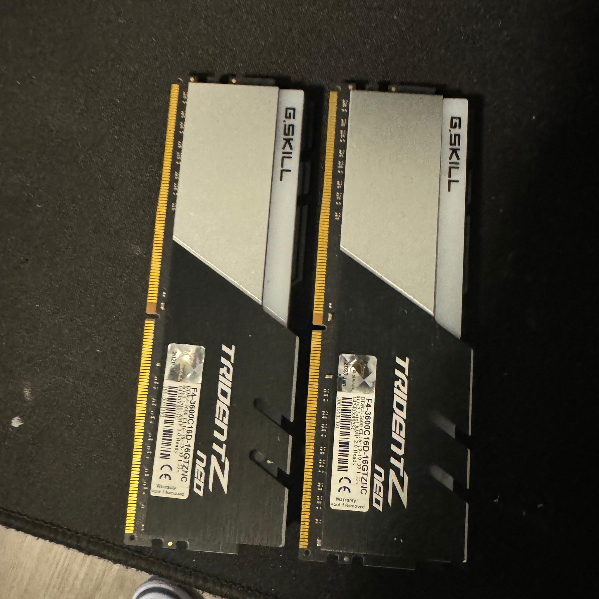 G.Skill DDR4 3600mhz