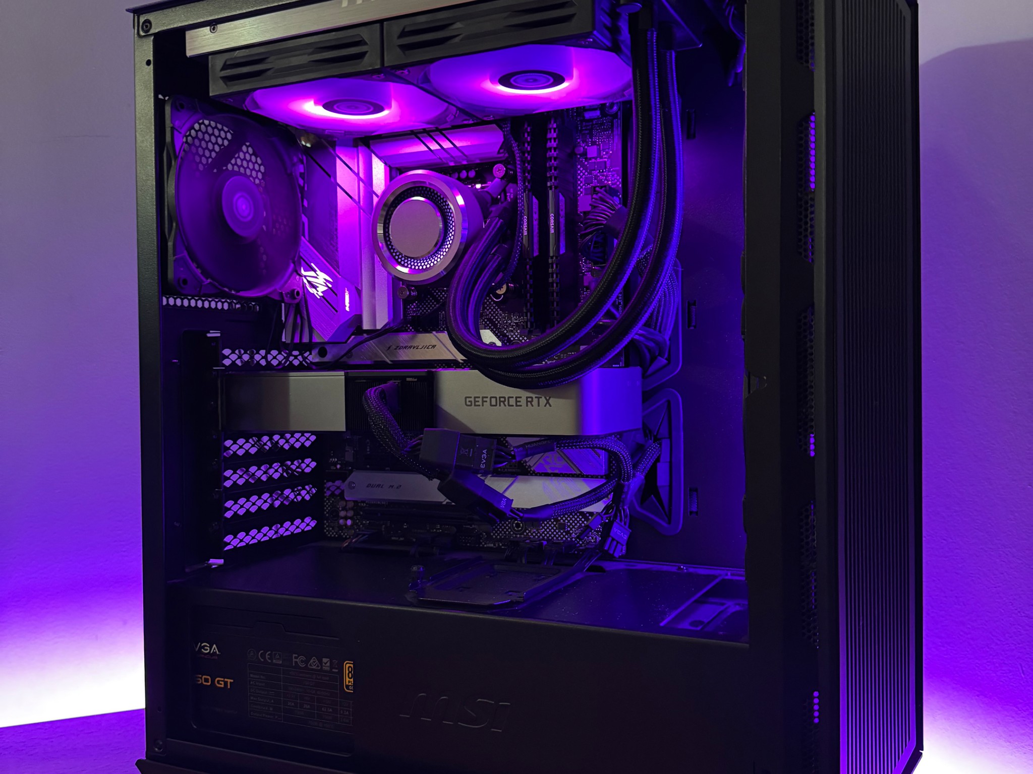 1440p/4K "Crimson Titan" | High Performance | Water Cooled | i7-12700K + RTX 3070 Ti | Wi...