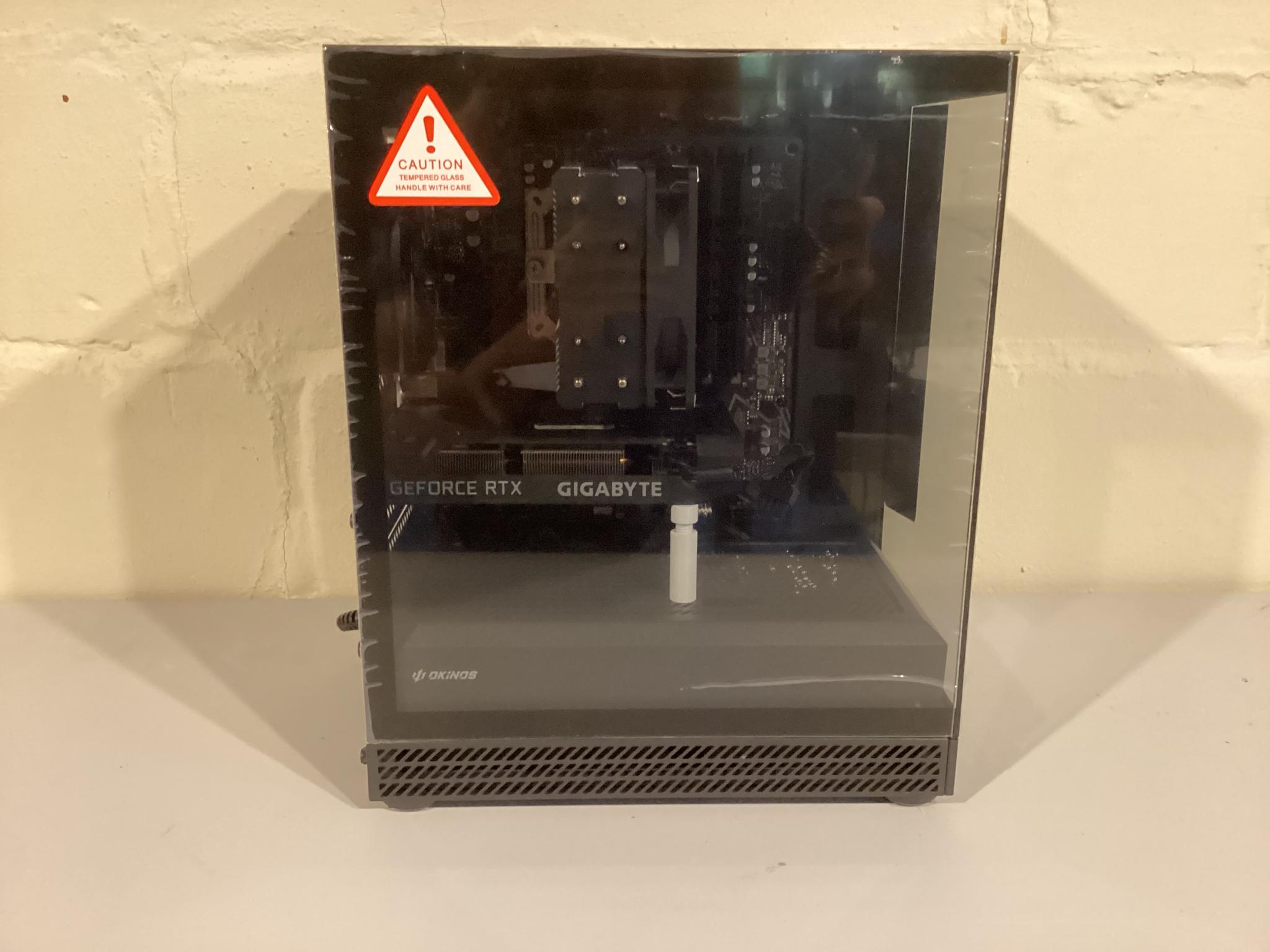 🌑 True Blackout | 3060 TI | Ryzen 5 5500 | 16Gb DDR4 | 512GB M.2 SSD | Windows 11 Home 🌑