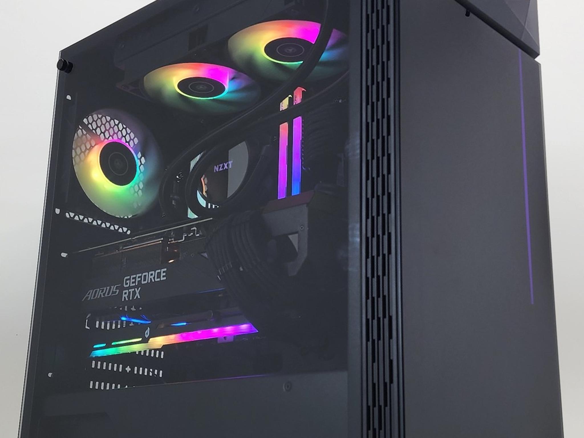Gaming PC Ryzen 7 7700 32GB RAM 2TB SSD RTX 3080 10GB Windows 11 Computer