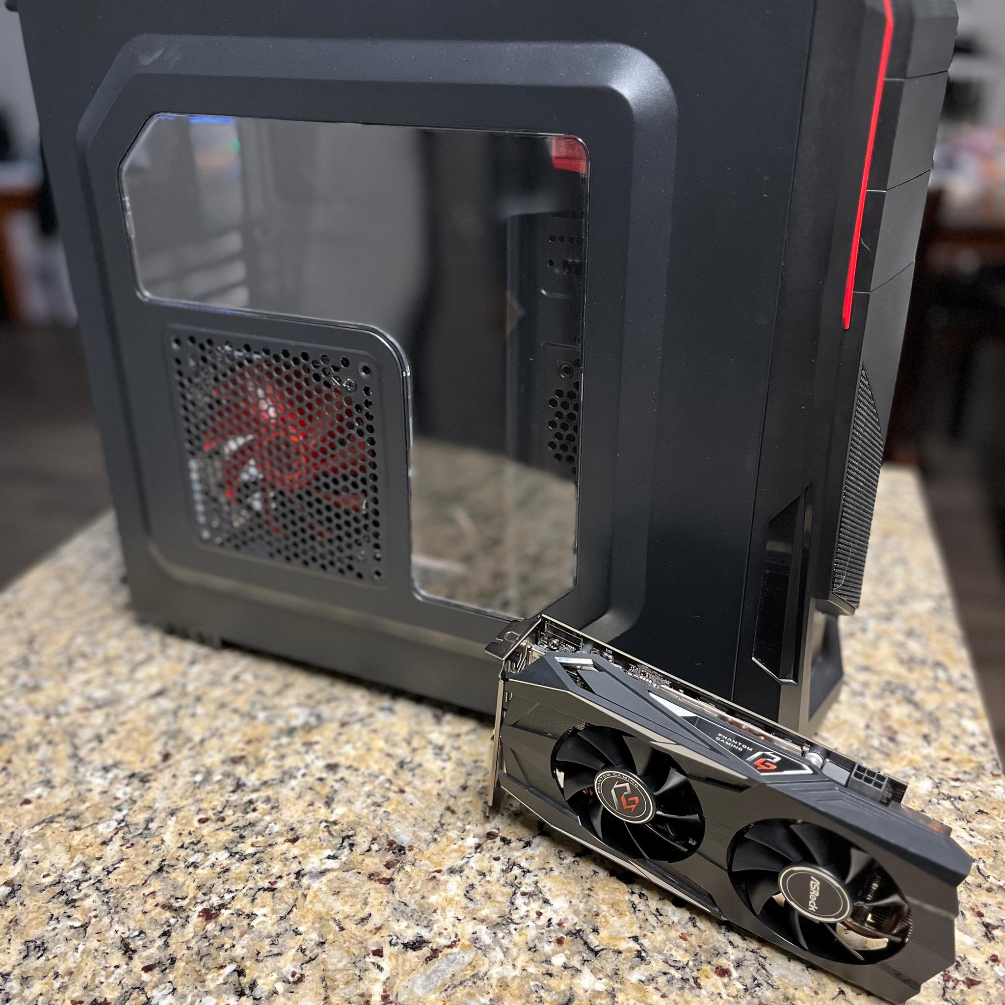 Starter Bundle - Asrock RX 570 8GB with Case 