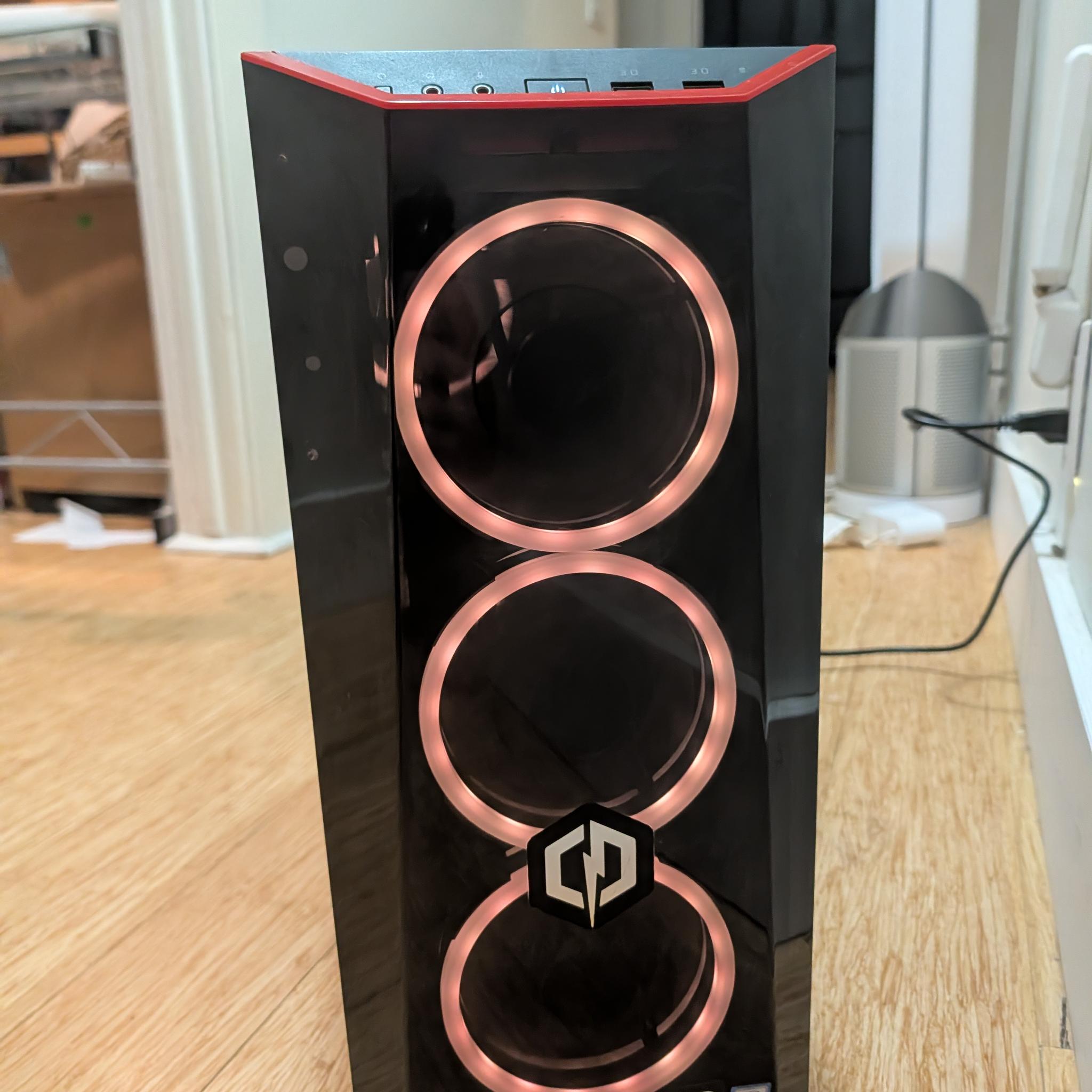 Custom CyberPower Gaming PC | RX 6600 | I7 8700 | 16GB | 1TB NVME | Windows 11 |