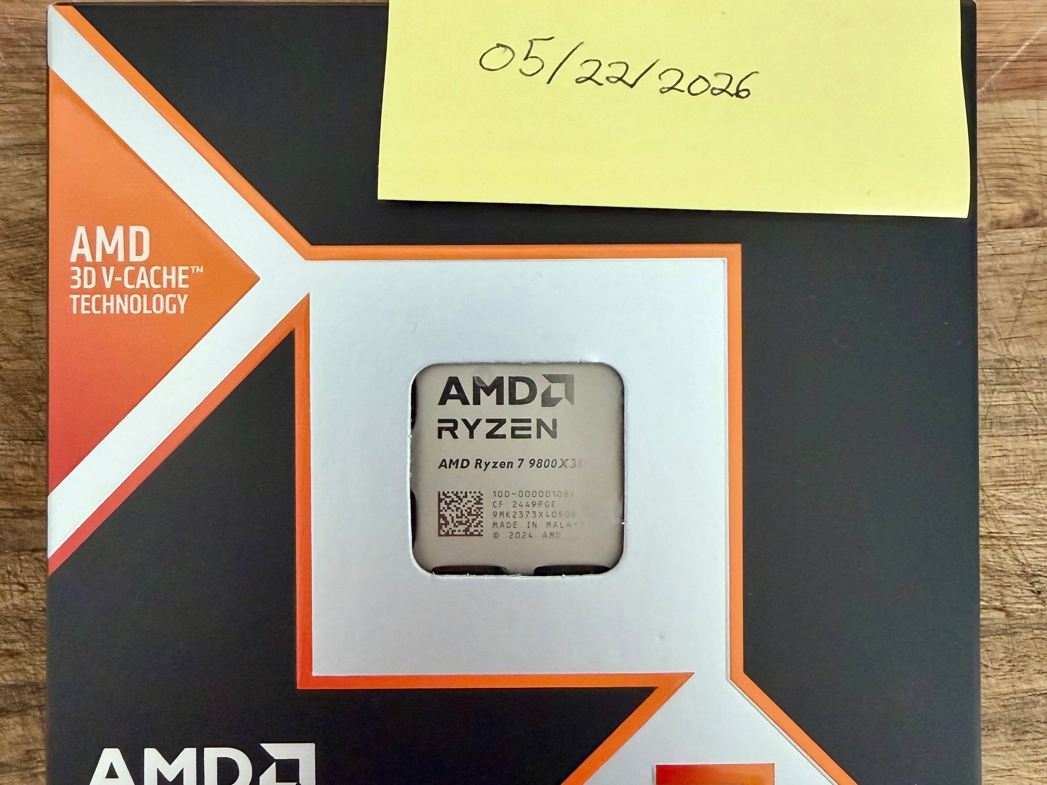 AMD Ryzen 7 9800X3D