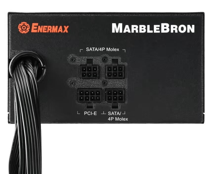 Enermax MARBLEBRON 550W 80+ Bronze Semi-Modular Power Supply - 5 Year Warranty
