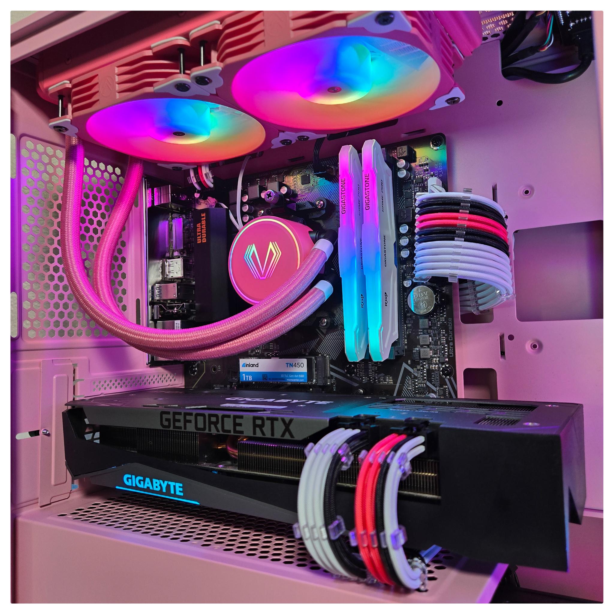RTX 3070 Ti | Ryzen 7 3700x | Wi-Fi | Pink Gaming PC