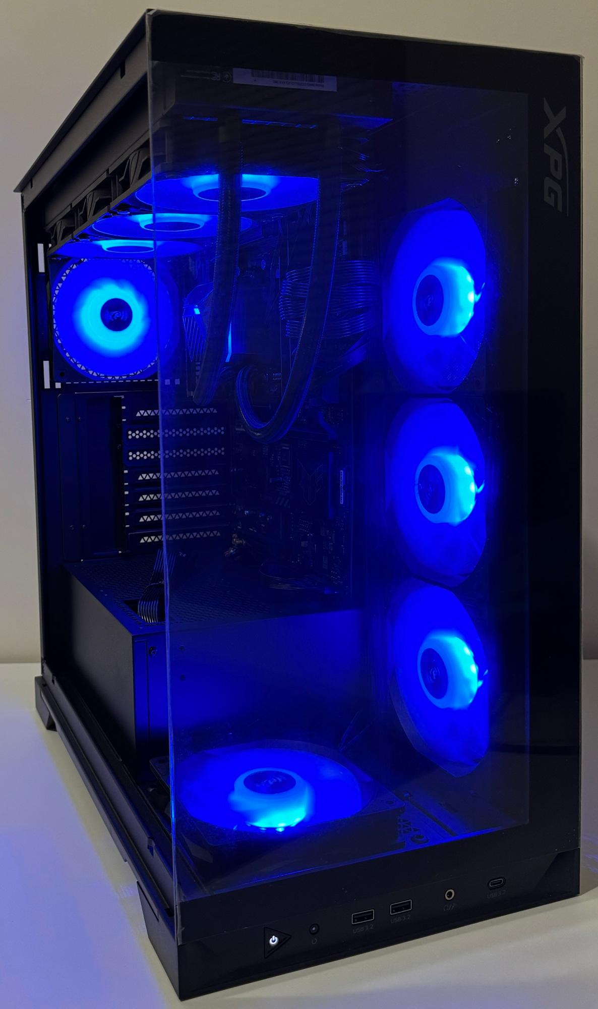 AMD X3D Ryzen 5 7500X3D 32GB DDR5 RAM 1TB Gen5 NVMe SSD ASUS B650E-E TUF MONTECH 850W Barebone PC