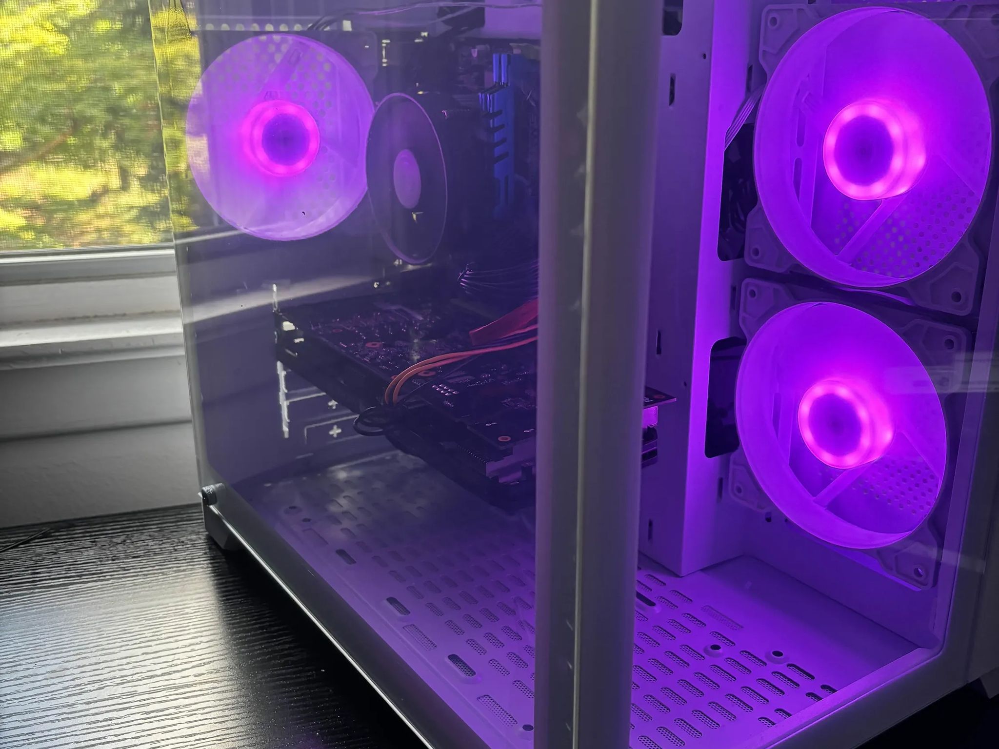 GAMING PC i5 16GB NVIDIA GTX 950 RGB Lighting RGB Fans Computer