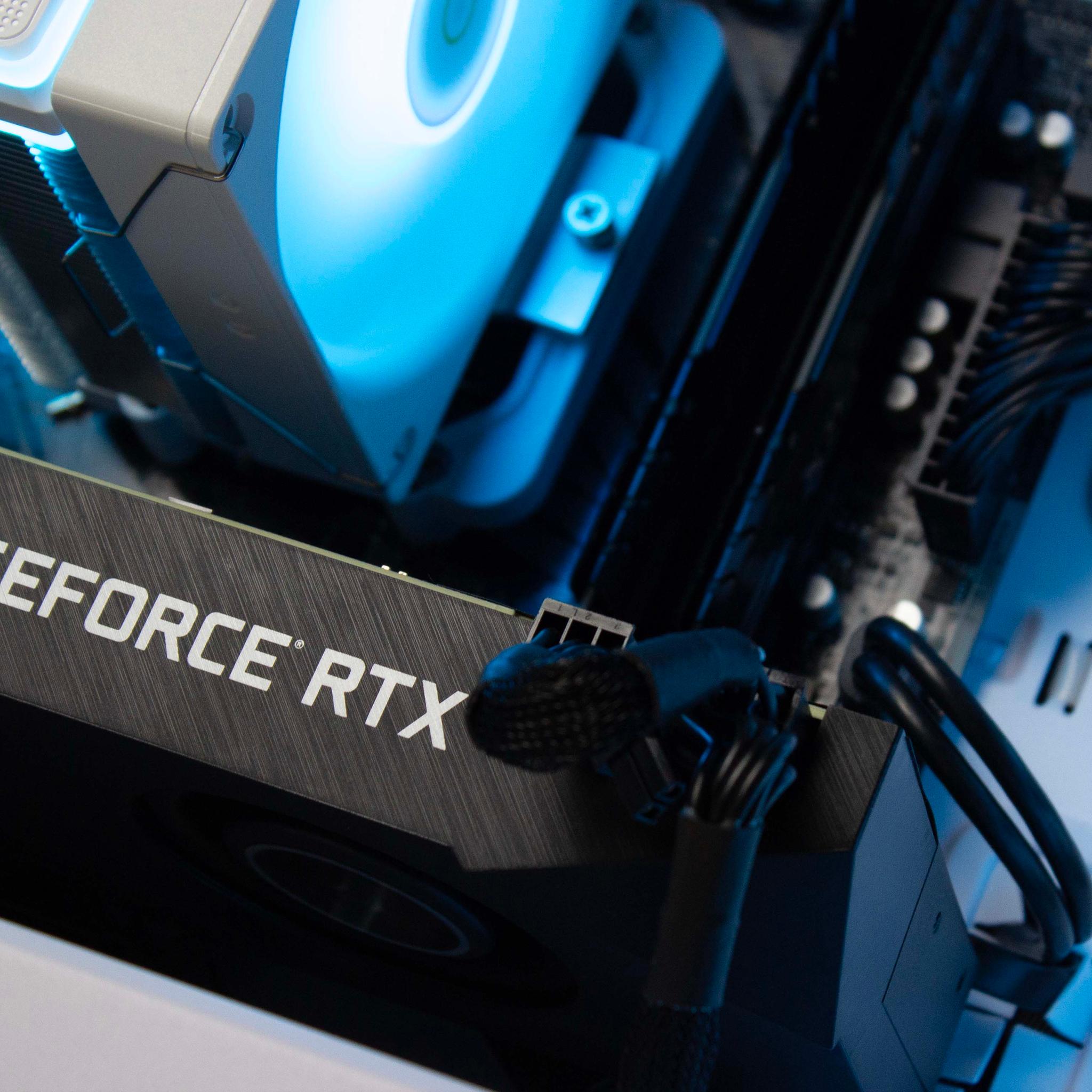 🧊❄️🧊 White Gaming PC – RTX 2070 Super, Ryzen 5 5500, 16GB RAM, 512GB SSD - WiFi, BlueTooth 🧊❄️🧊