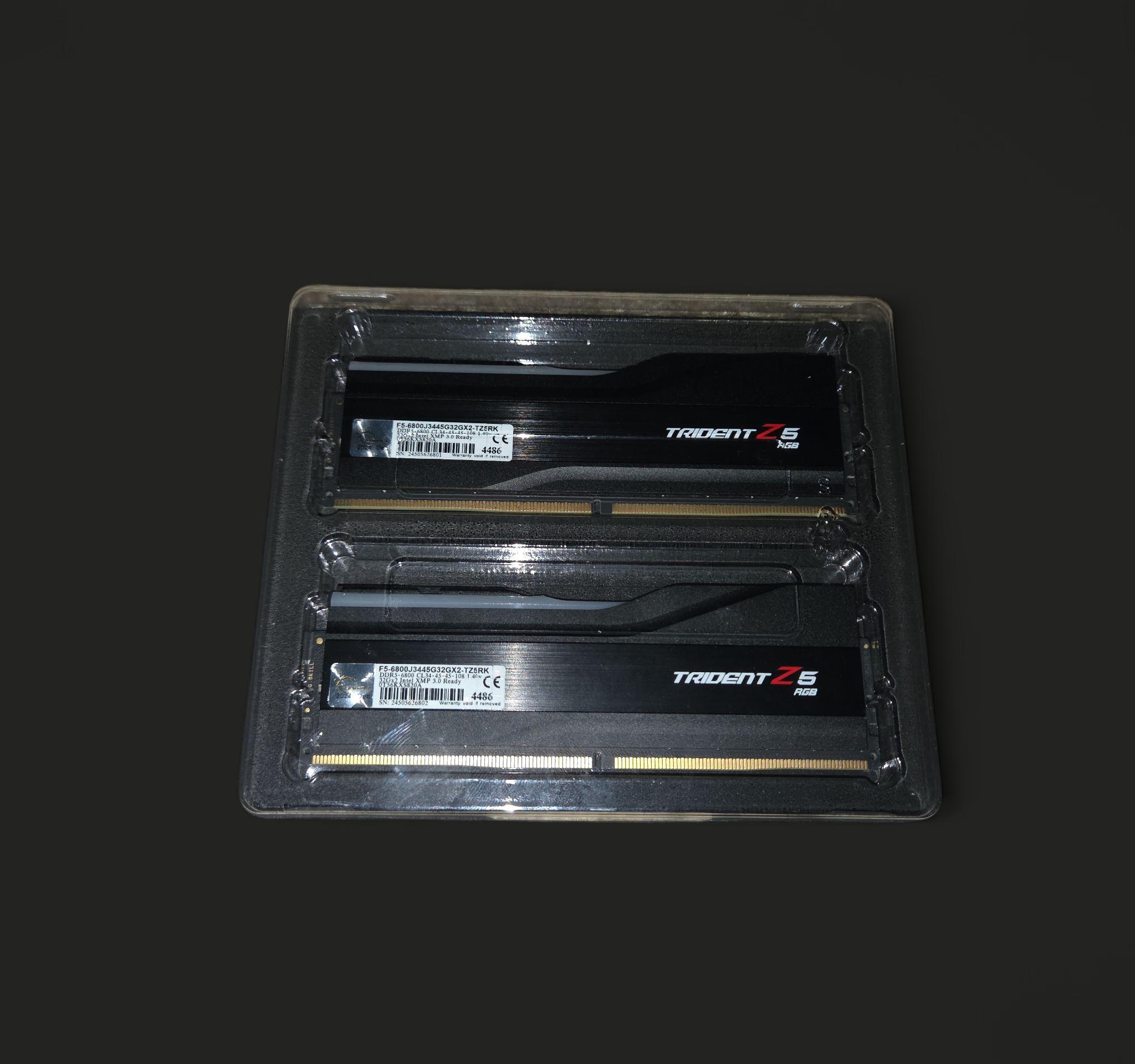 G.Skill Trident Z5 Intel / XMP 64GB Total DDR5 6800 CL34