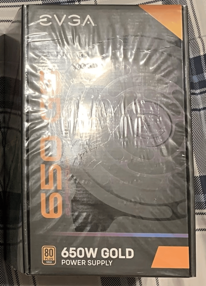 BNIB EVGA G6 SUPERNOVA 650 W 80+ Gold Certified fully-modular ATX Power Supply