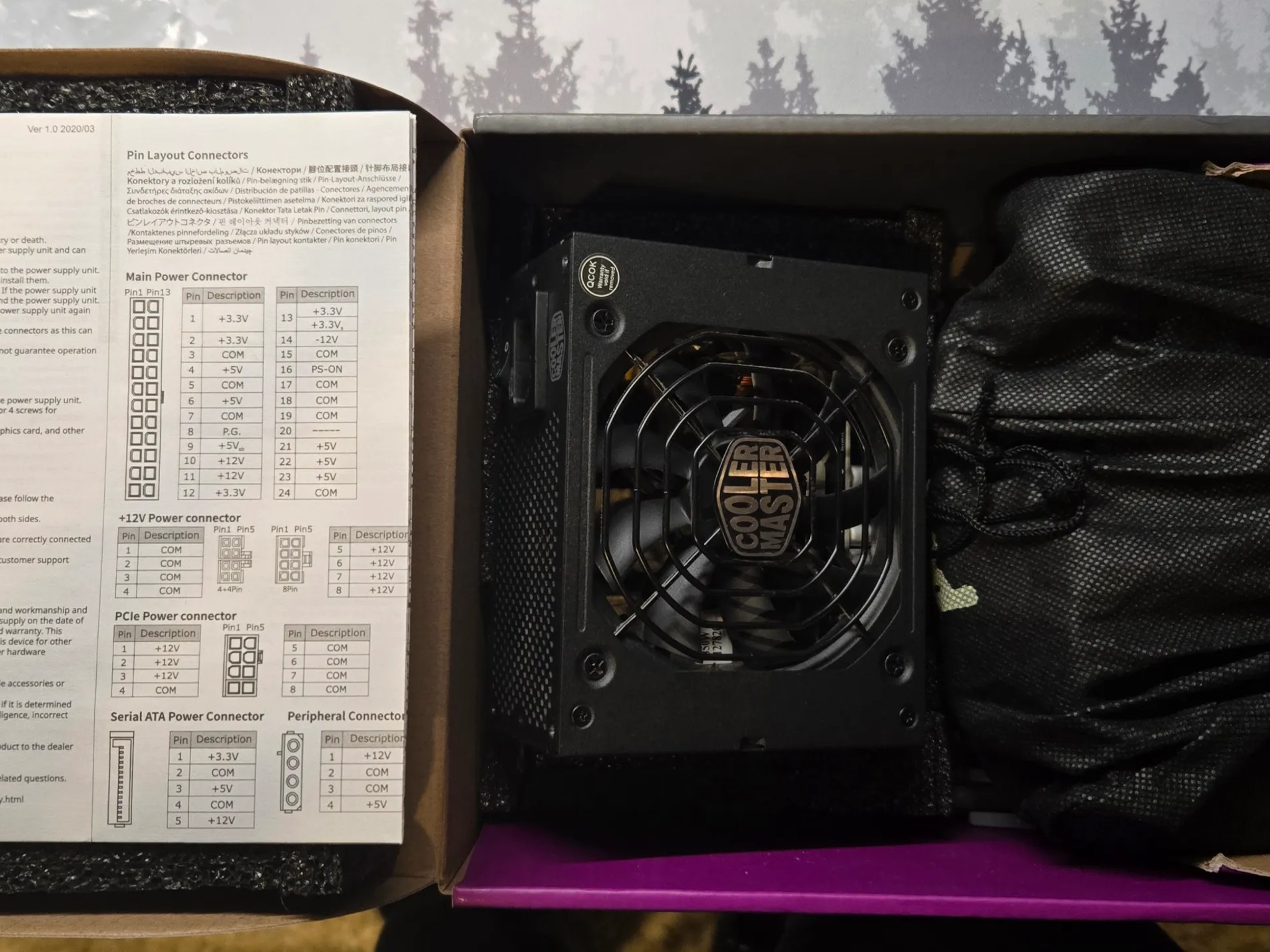 Cooler Master V850 SFX Gold Full Modular (Black Edition) (+Custom Cables)