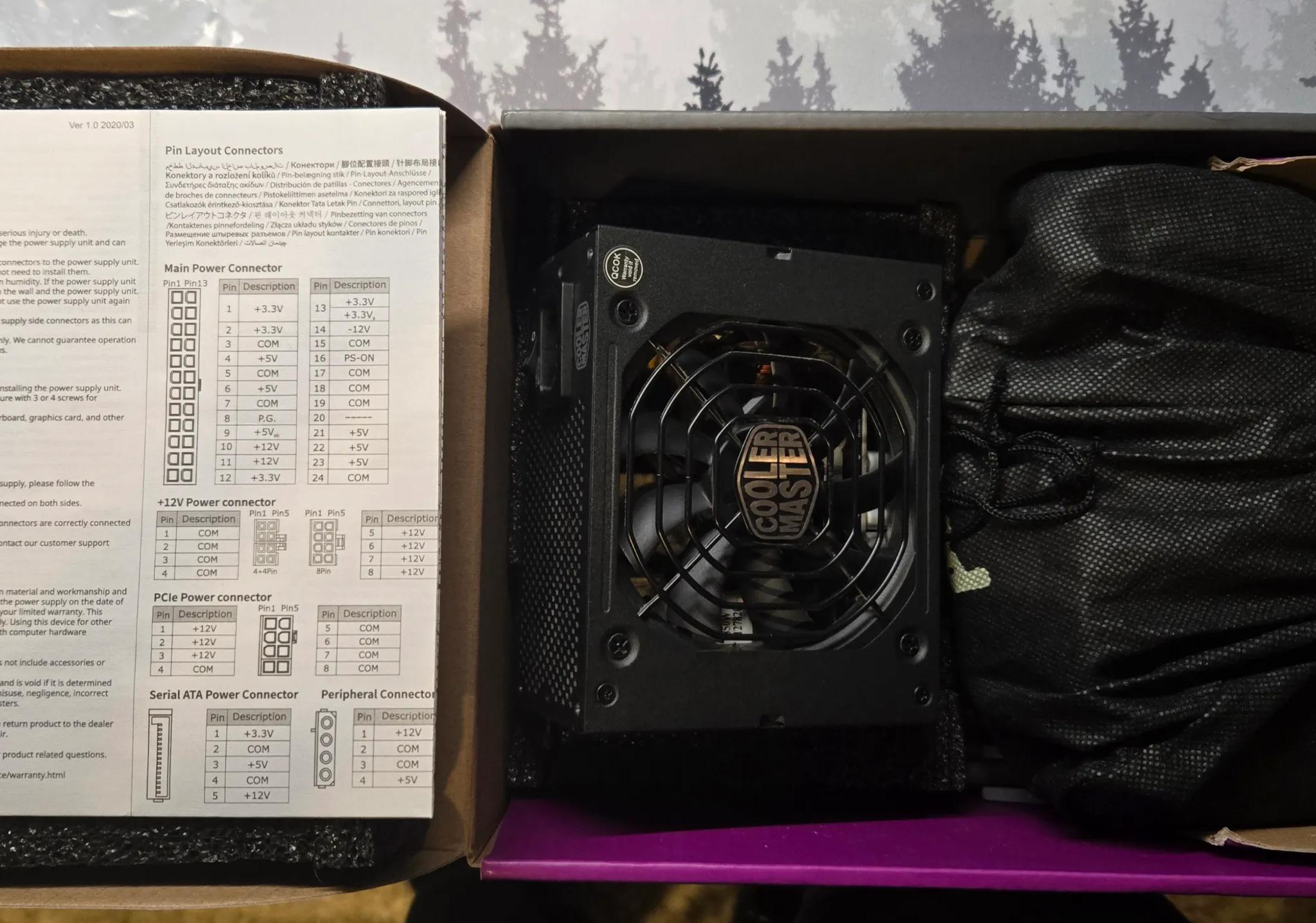 Cooler Master V850 SFX Gold Full Modular (Black Edition) (+Custom Cables)