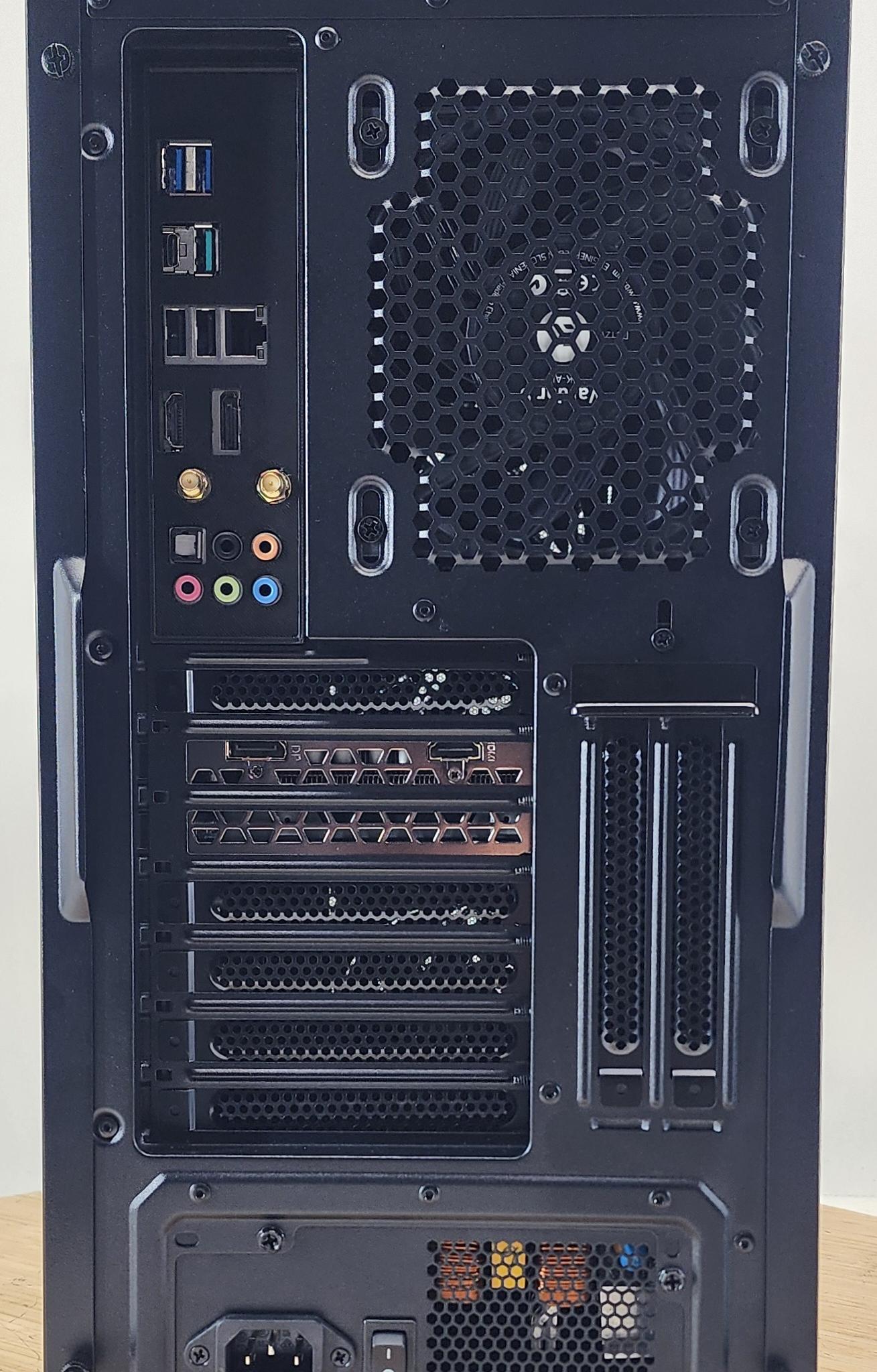Gaming PC Ryzen 5 5500 16GB RAM 240GB SSD+500GB HDD RX 6500 XT 4GB Win11 PC