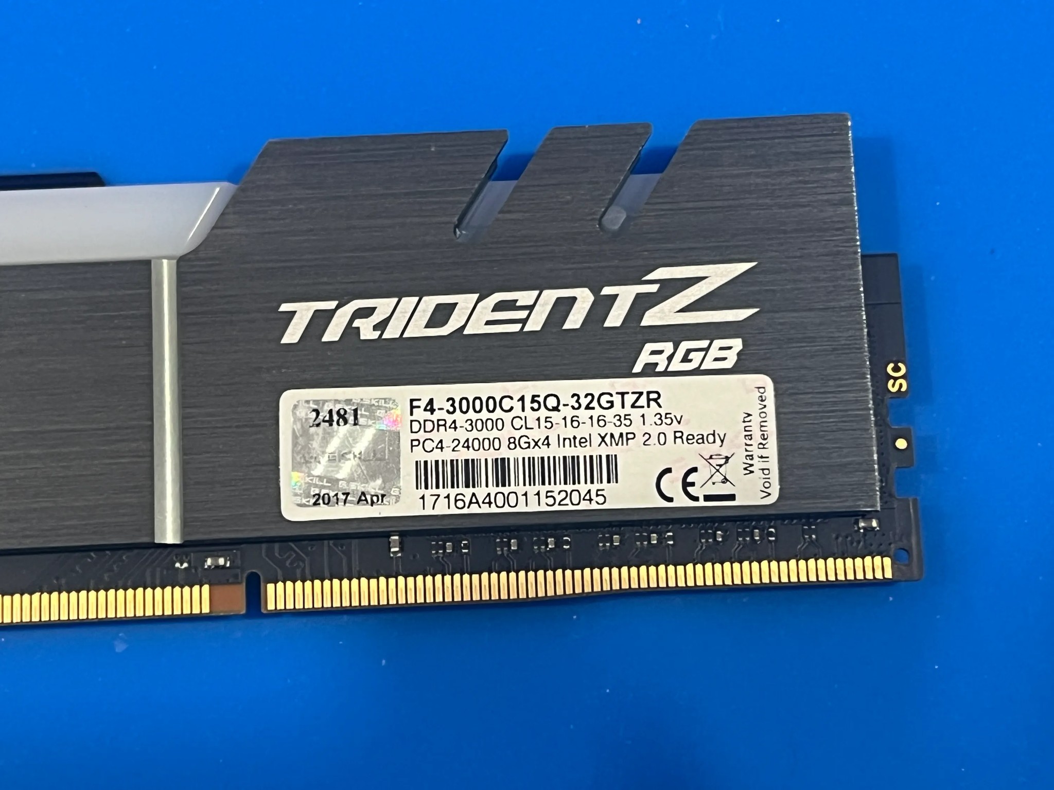 GSKILL TRIDENT Z RGB 32GB DDR4