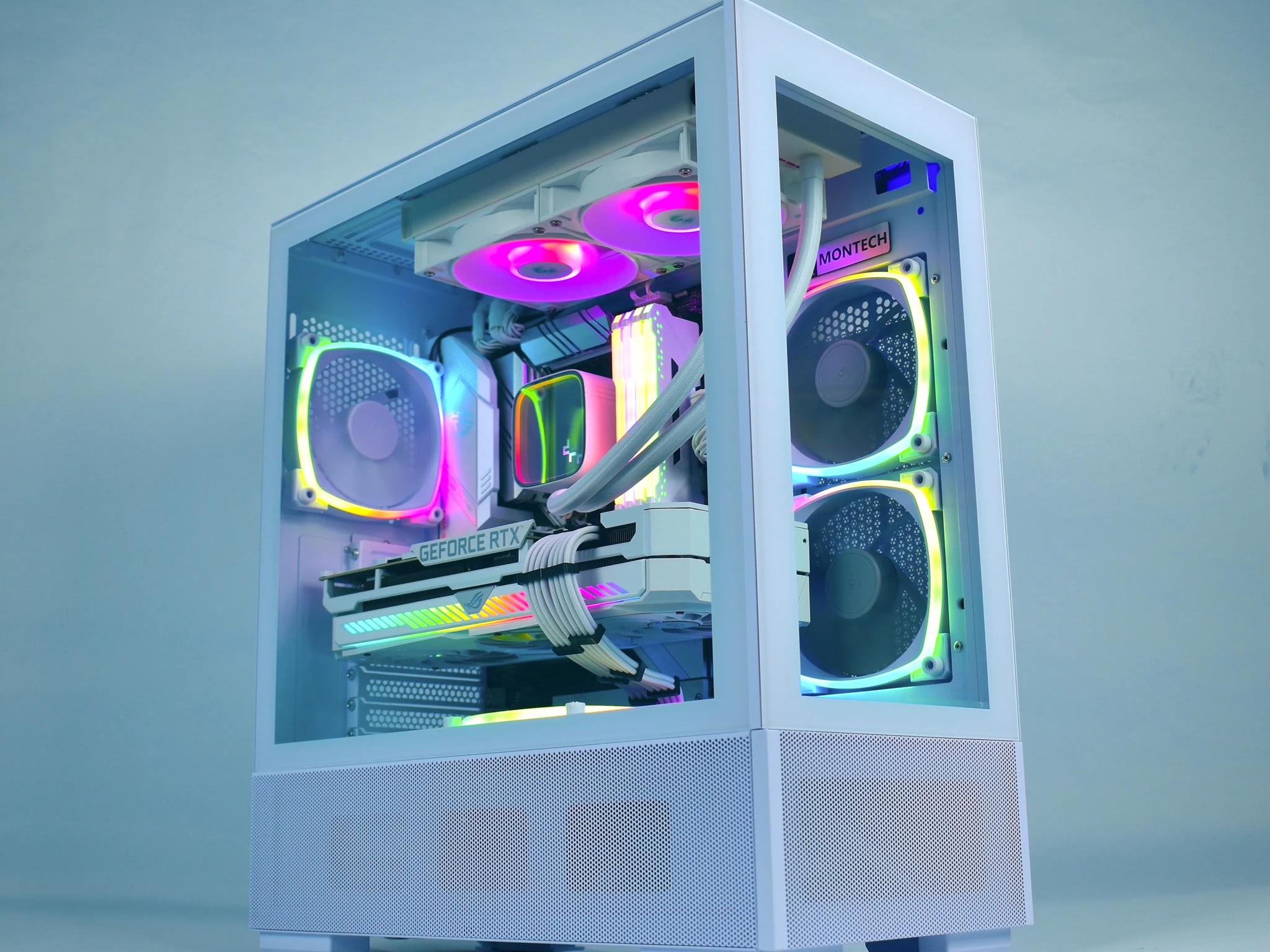 ❄️WHITE-OUT❄️ Custom Gaming/Streaming PC | NVIDIA RTX 3070, Ryzen 5600X, 32GB RAM, WiFi, 1TB NVME |