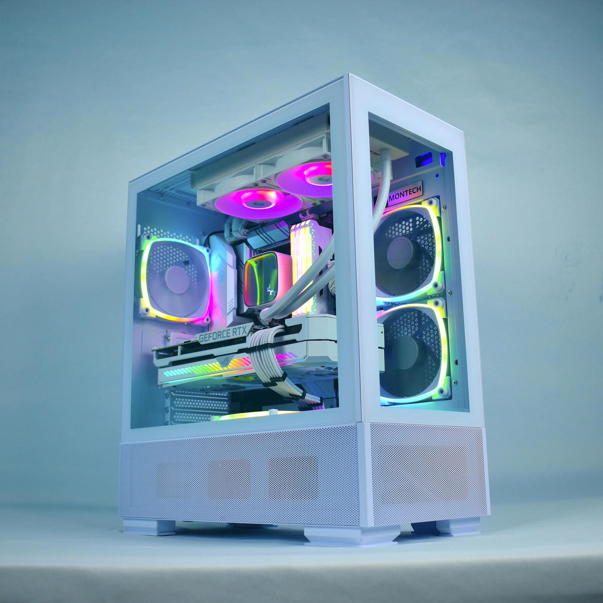 ❄️WHITE-OUT❄️ Custom Gaming/Streaming PC | NVIDIA RTX 3070, Ryzen 5600X, 32GB RAM, WiFi, 1TB NVME |