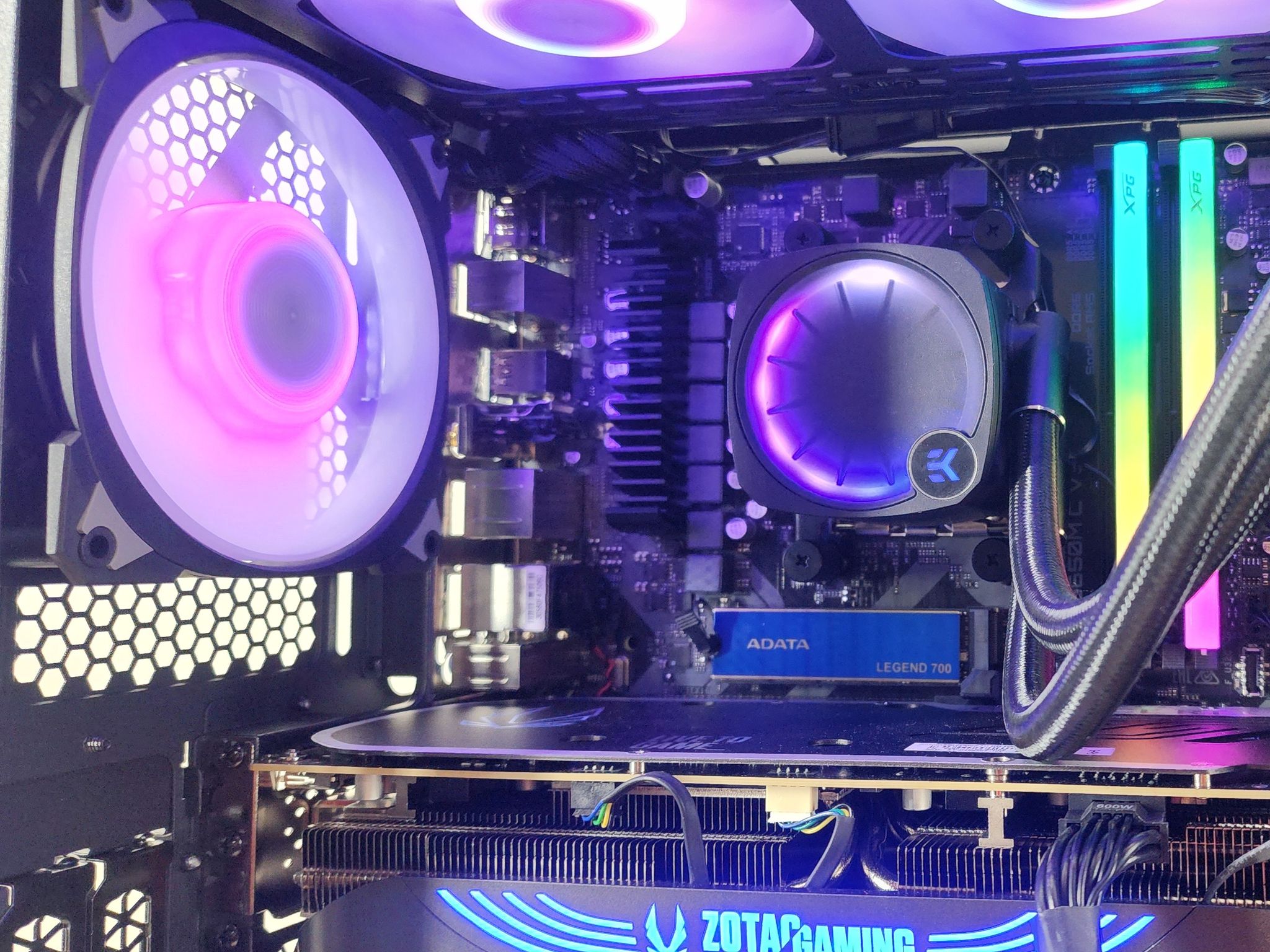 Gaming PC Ryzen 7 7800X3D 32GB RAM 1TB SSD RTX 4080 SUPER 16GB Win11 Computer