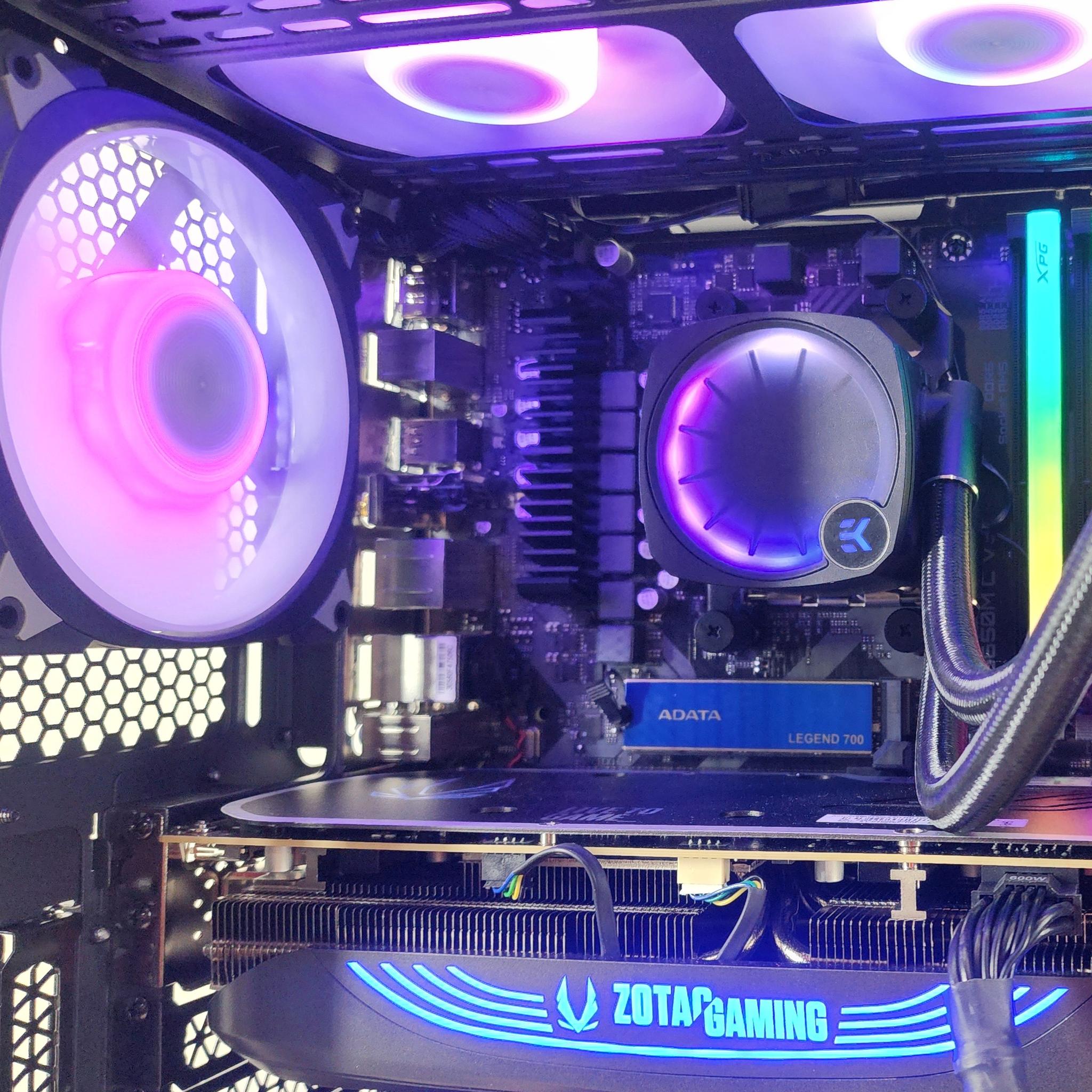 Gaming PC Ryzen 7 7800X3D 32GB RAM 1TB SSD RTX 4080 SUPER 16GB Win11 Computer