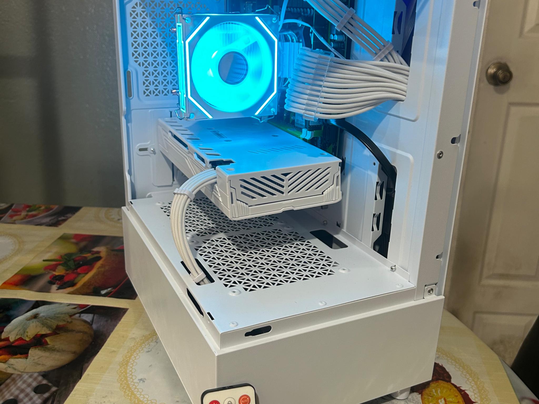 White Budget Gaming Pc