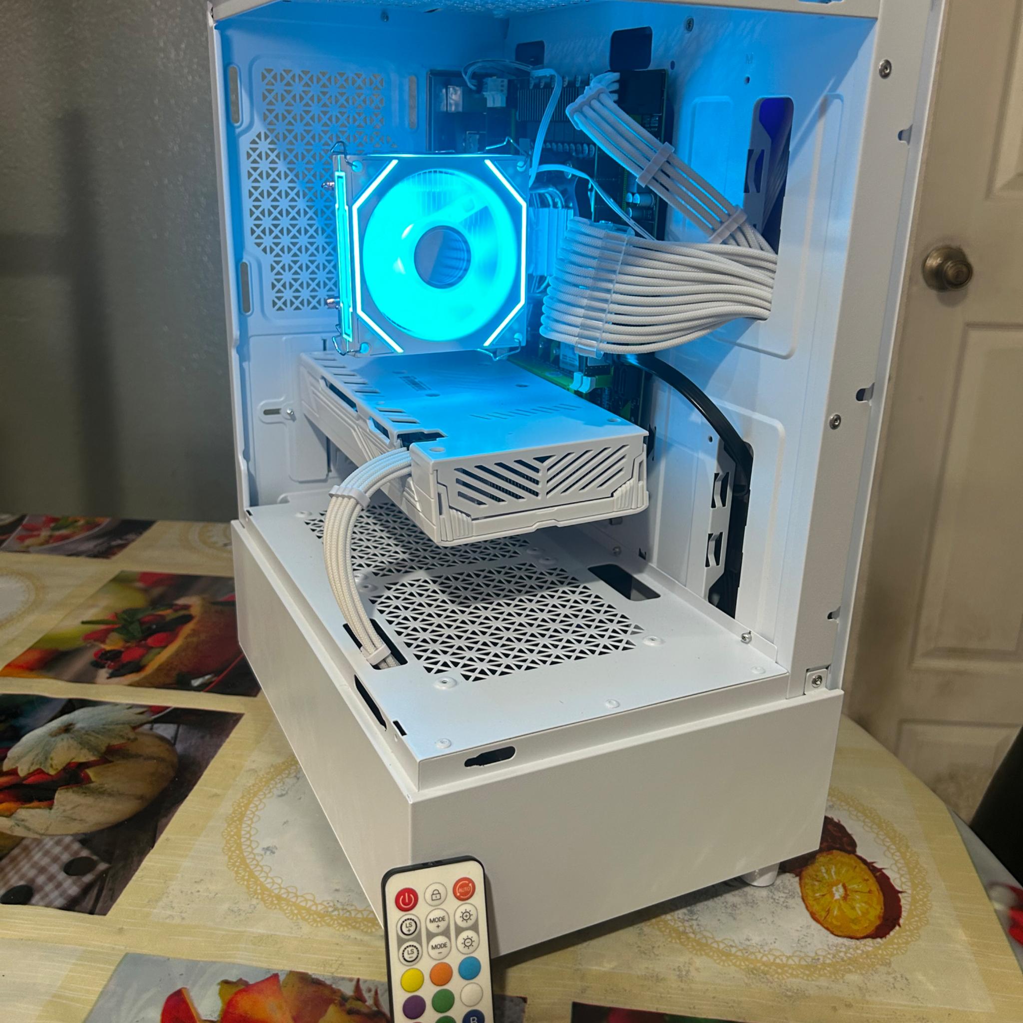 White Budget Gaming Pc