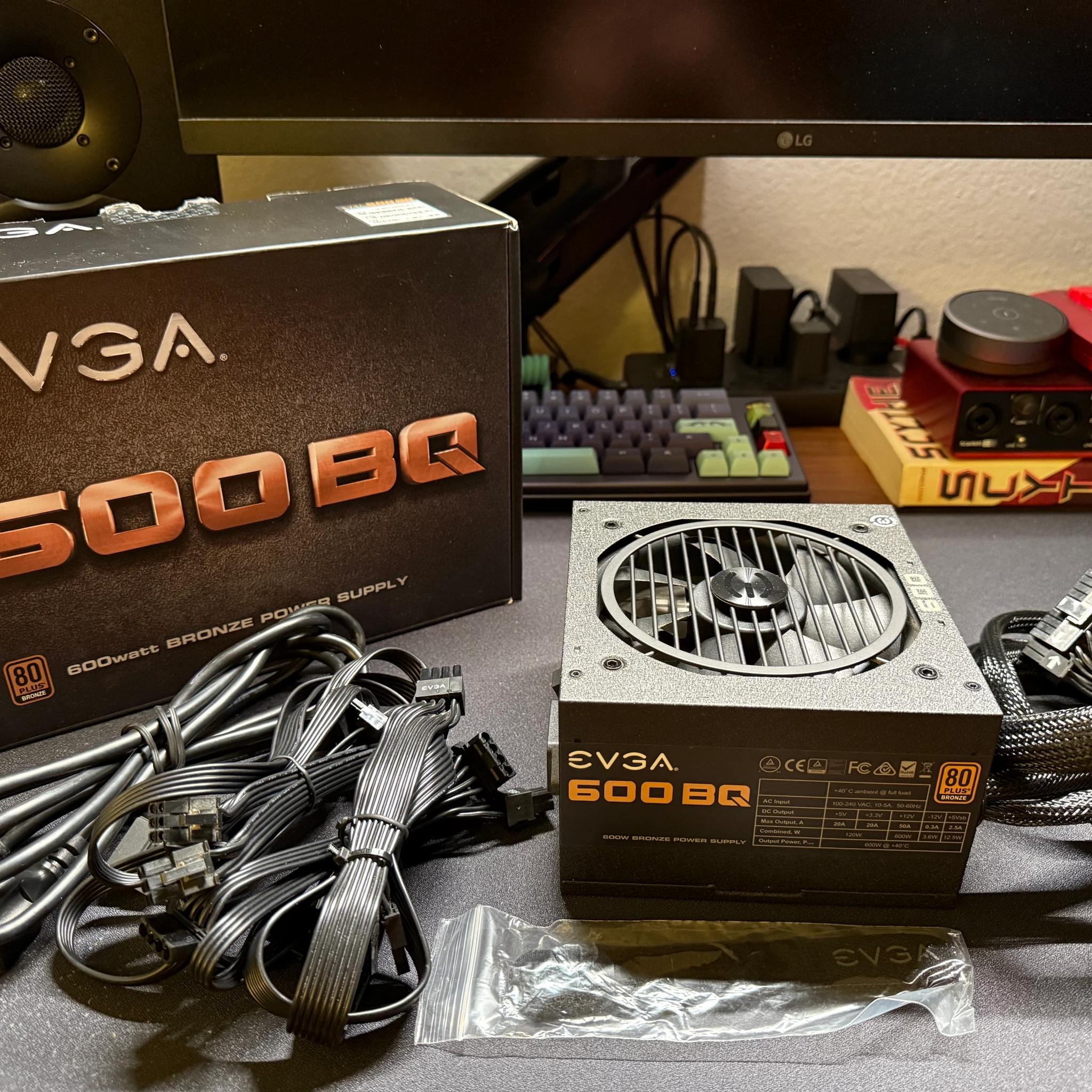ROG STRIX B450-F Gaming w/ Ryzen 7 2700x, 16g Memory, Kraken x53 AIO, EVGA 600BQ & Extras Read Desc.