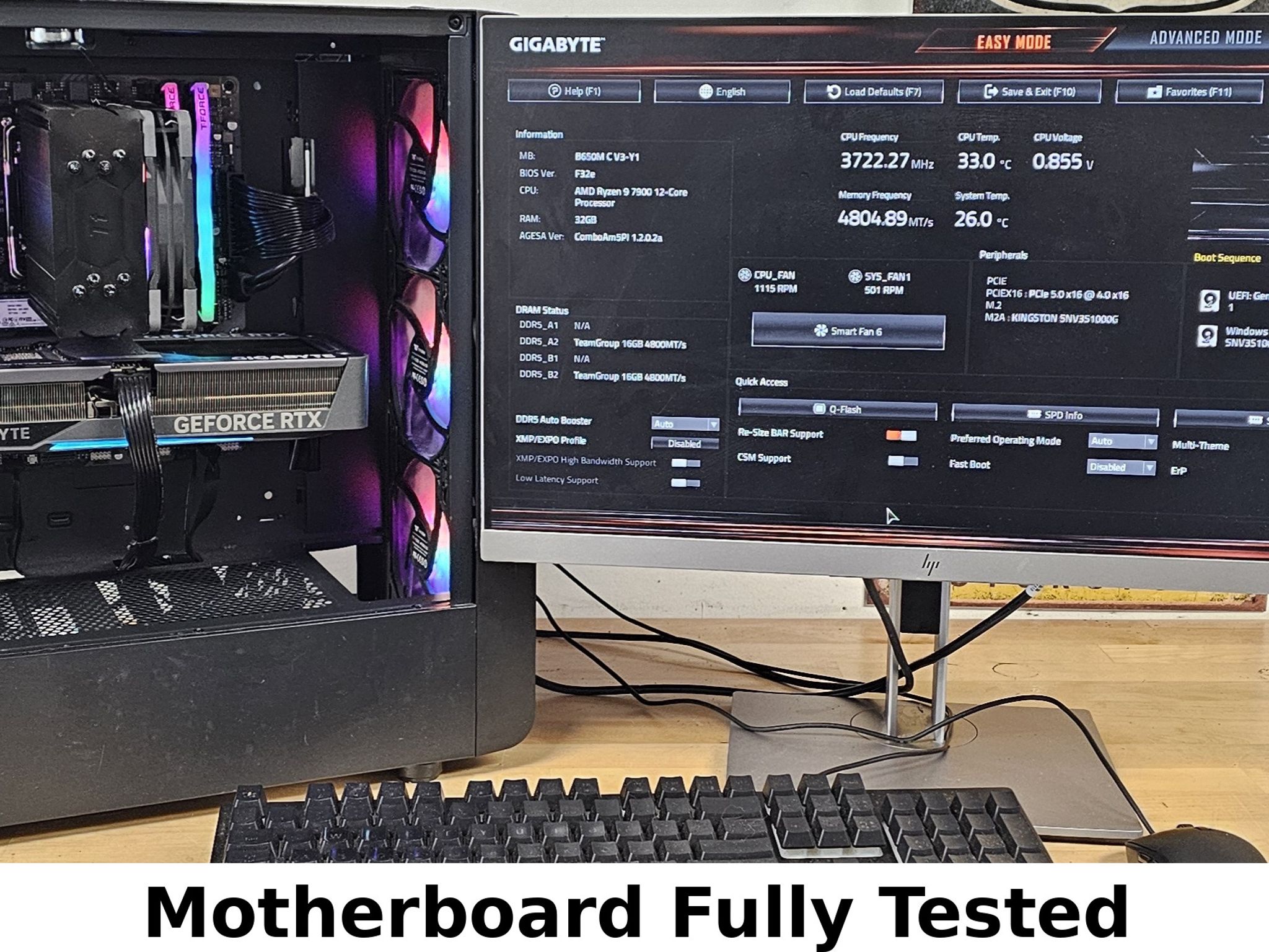 Gigabyte B650M C V3 AM5 DDR5 mATX Motherboard