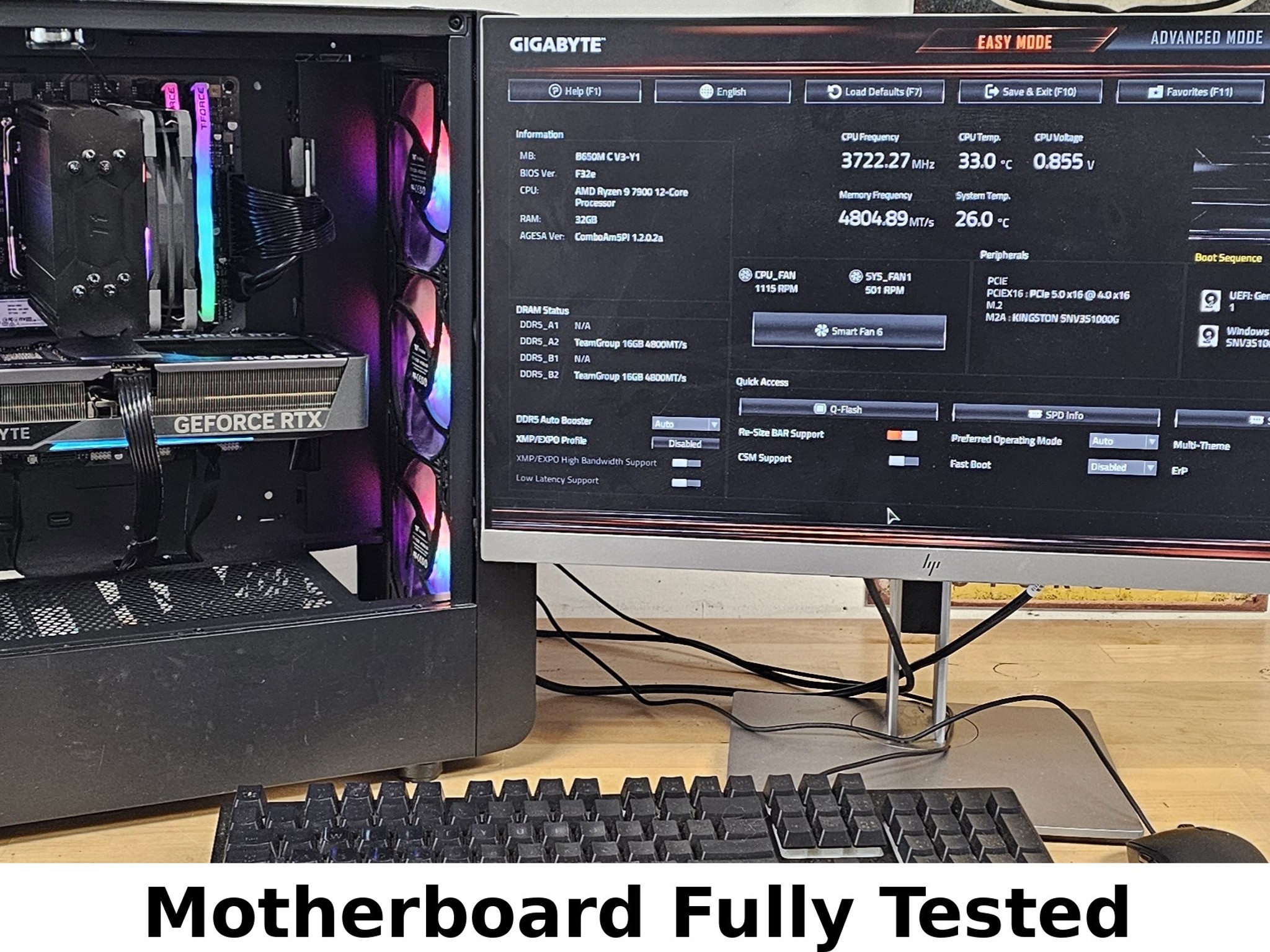 Gigabyte B650M C V3 AM5 DDR5 mATX Motherboard