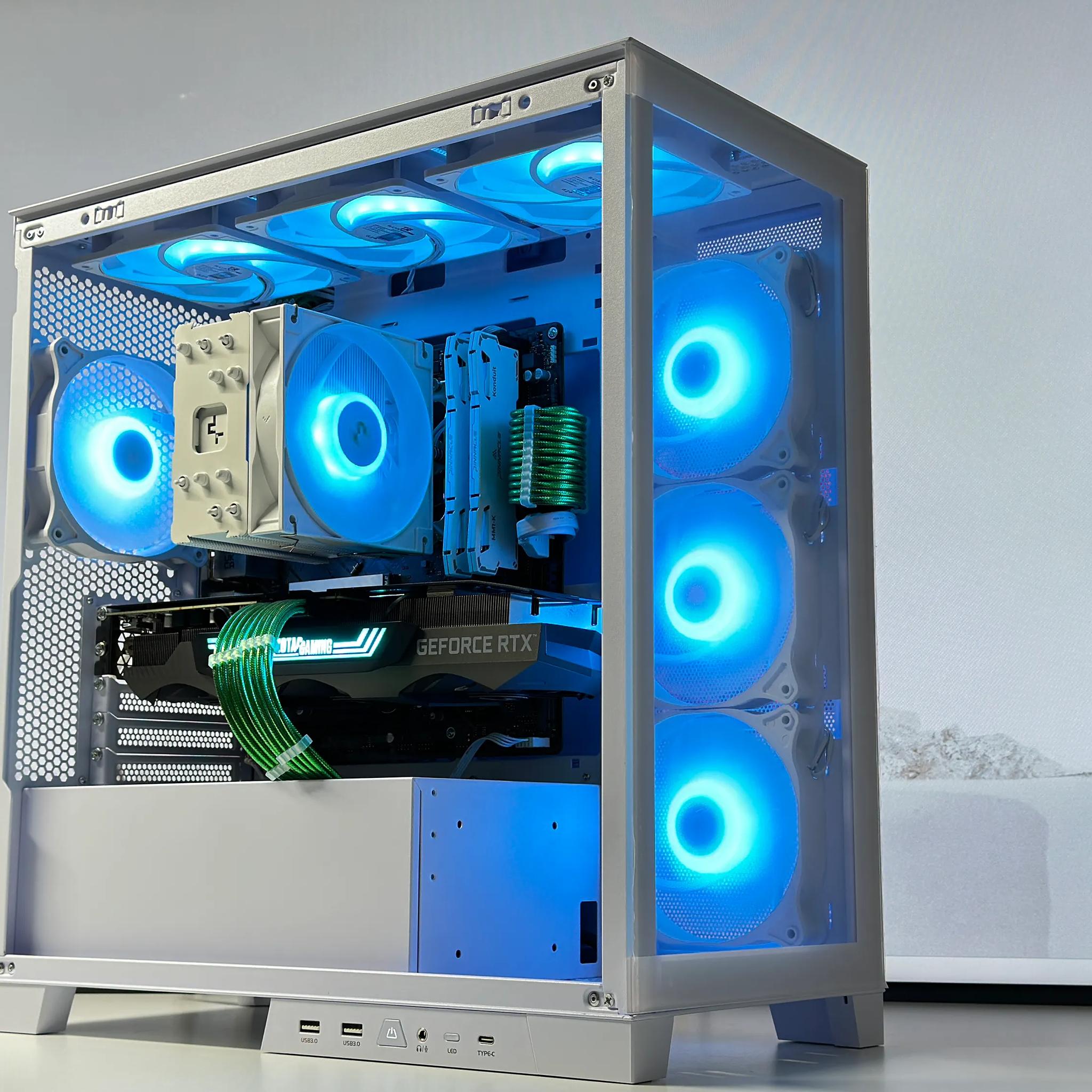 🖤💚❔The Riddler- NVidia RTX 3070 Ti-AMD Ryzen 7 5700X 8-Core-32GB DDR4-1TB NVME