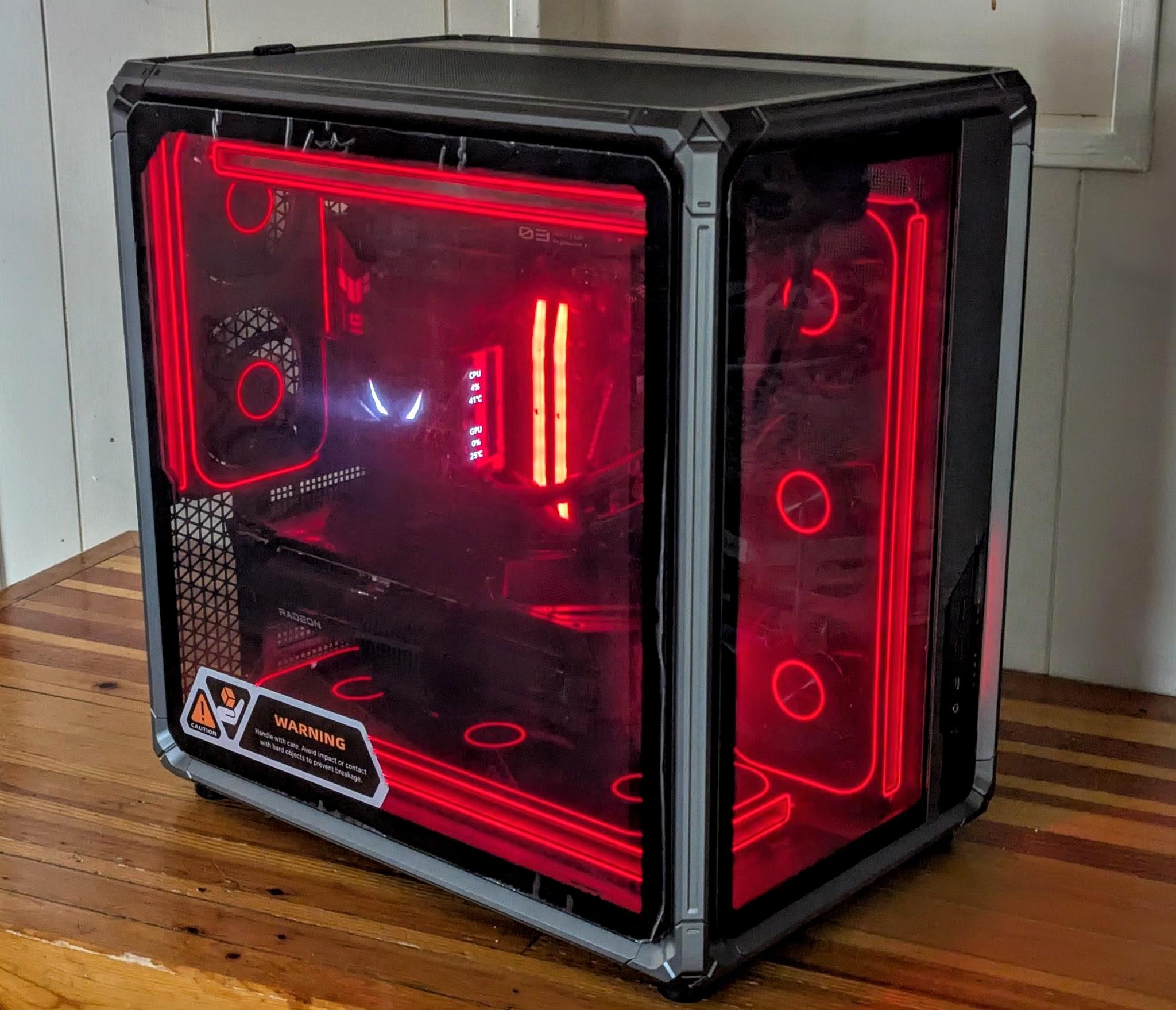 👹 The Red Devil | Ryzen 7 7800X3D | RX 9070 XT | 32GB DDR5 | 2TB 👹