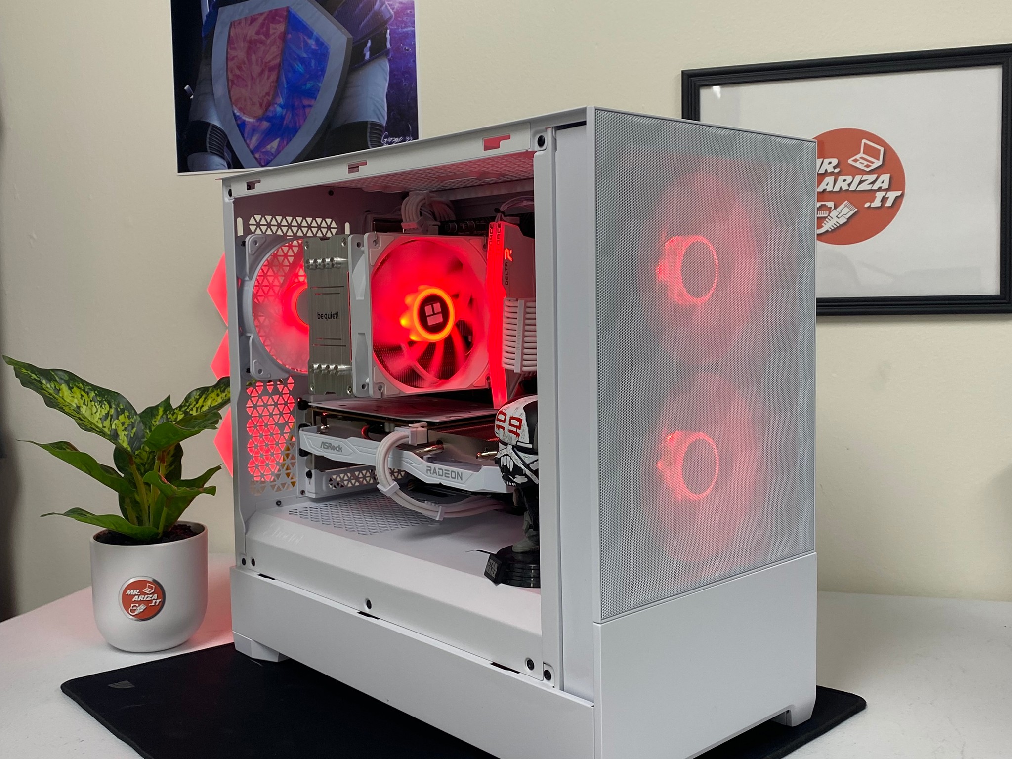 ❄️i5/16GB/1TB/RX6600 -❄️ Frost Guardian❄️ All New Parts❄️