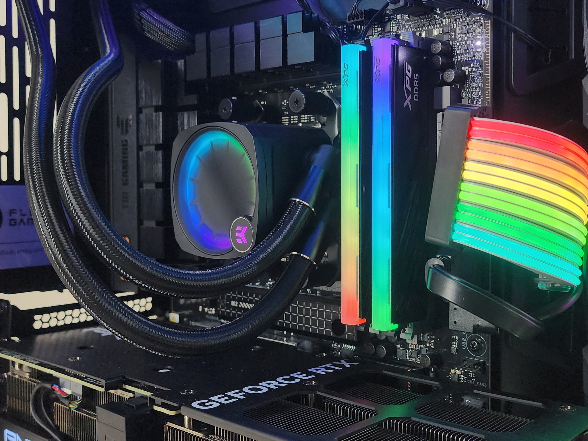 Gaming PC Ryzen 9 9950X3D 32GB RAM 2TB SSD RTX 4070 Ti SUPER 16GB Win11 Computer