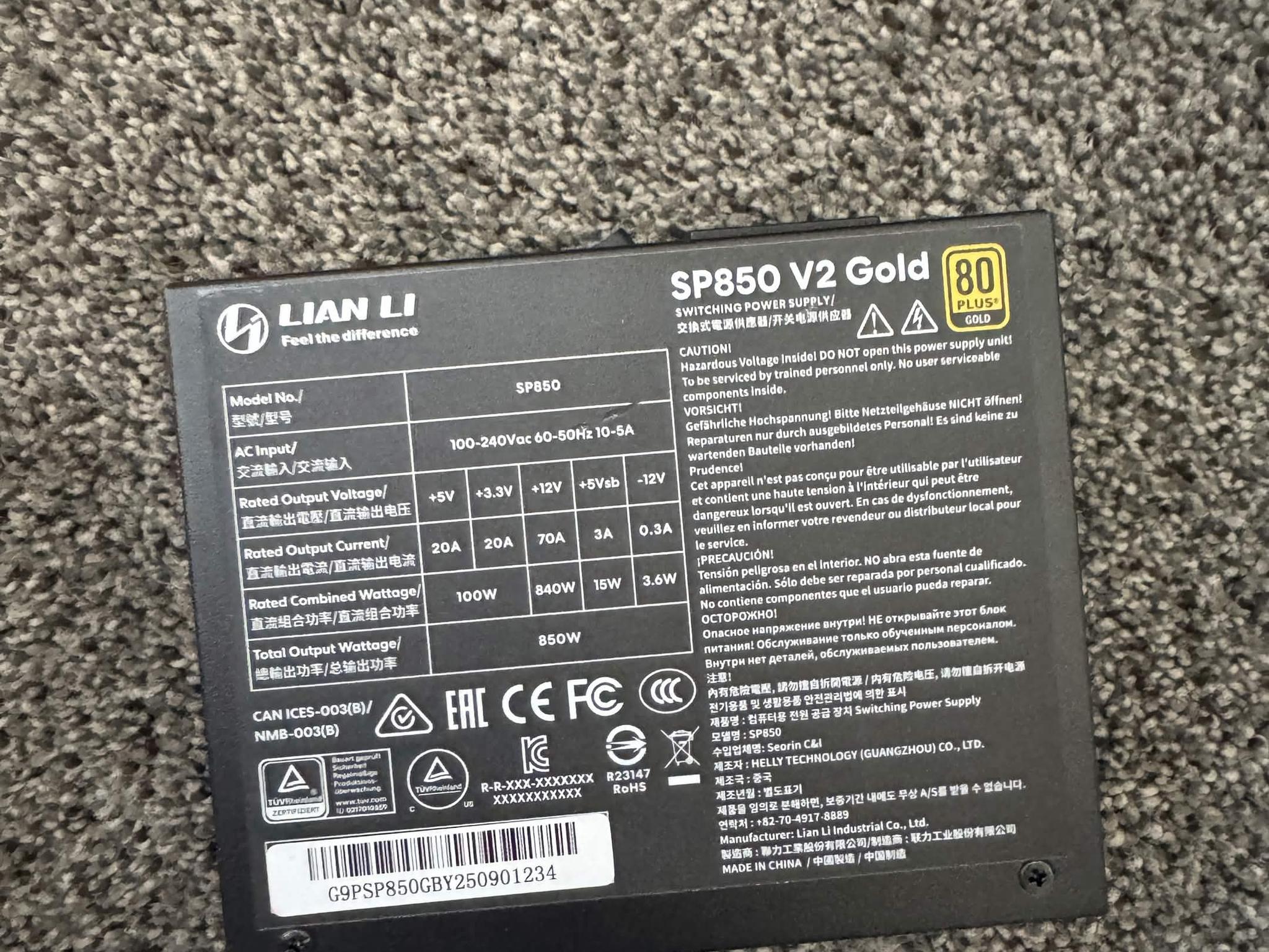 Lian Li SP850 SFX - Image 4