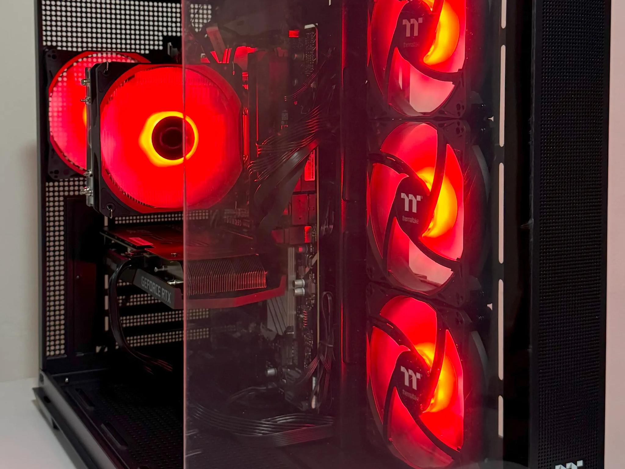 Intel Core i5 14400F ASUS Prime Z790-V AX GeForce RTX 3060 12GB 1TB SSD 32GB DDR5 Thermaltake Case