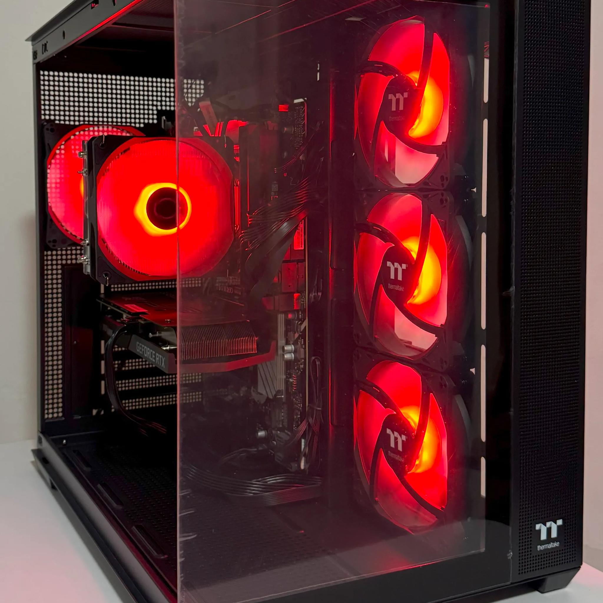 Intel Core i5 14400F ASUS Prime Z790-V AX GeForce RTX 3060 12GB 1TB SSD 32GB DDR5 Thermaltake Case