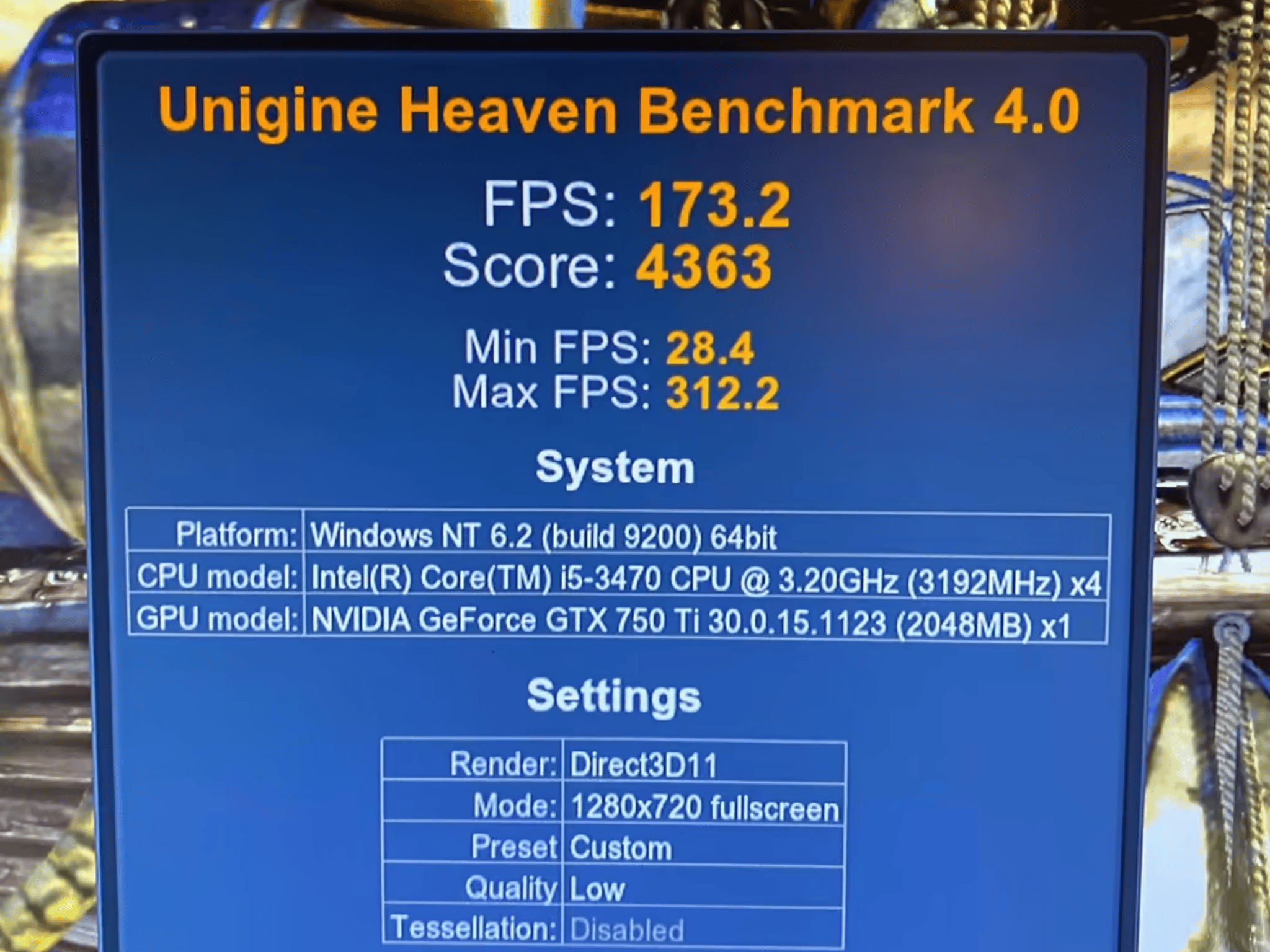 Budget Gaming PC with i5-3470 and GTX750ti