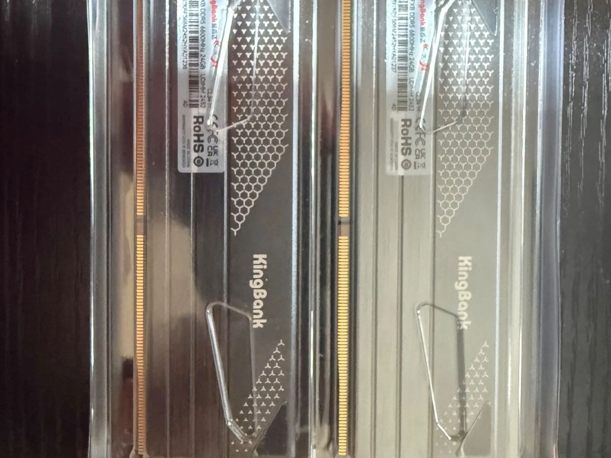 KingBank 48gb (2 x 24GB) Dual Channel DDR5 6800 MT/s cl 34 1.4V RAM Kit