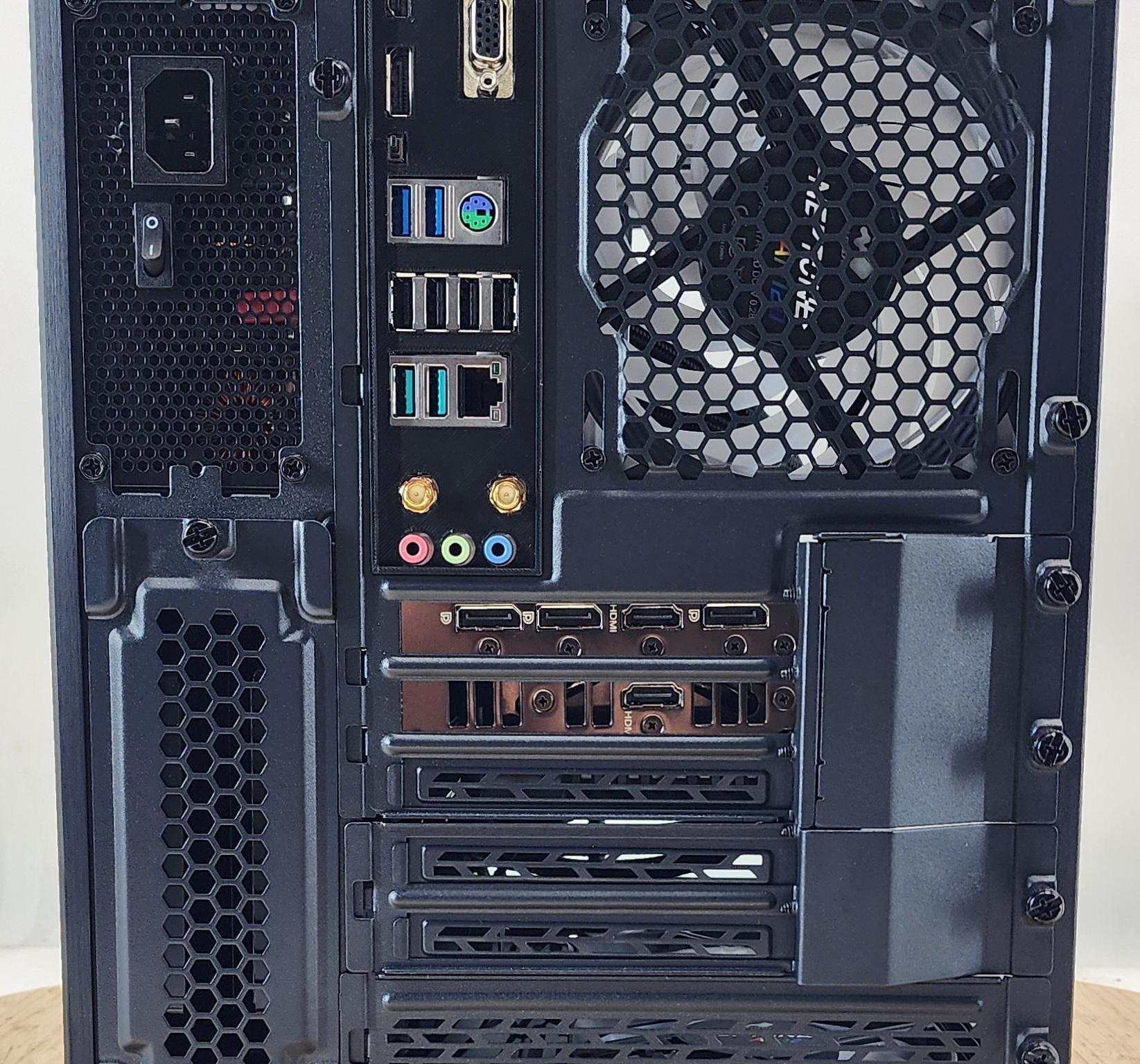 Gaming PC Ryzen 5 7600X3D 32GB RAM 1TB SSD RTX 4070 Ti 12GB Windows 11 Computer
