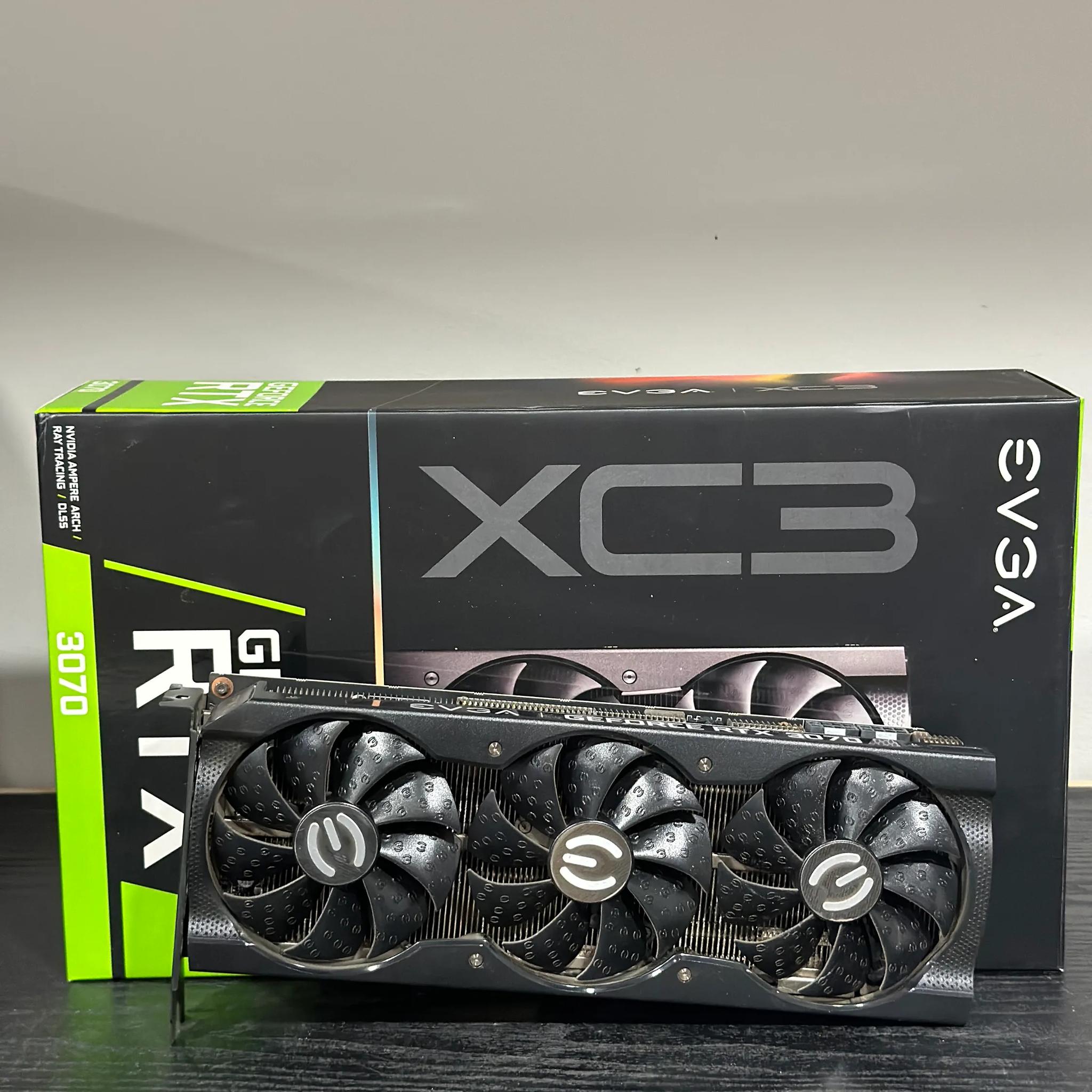 EVGA GeForce RTX 3070 XC3 ULTRA GAMING Video Card, 8GB GDDR6, iCX3 Cooling