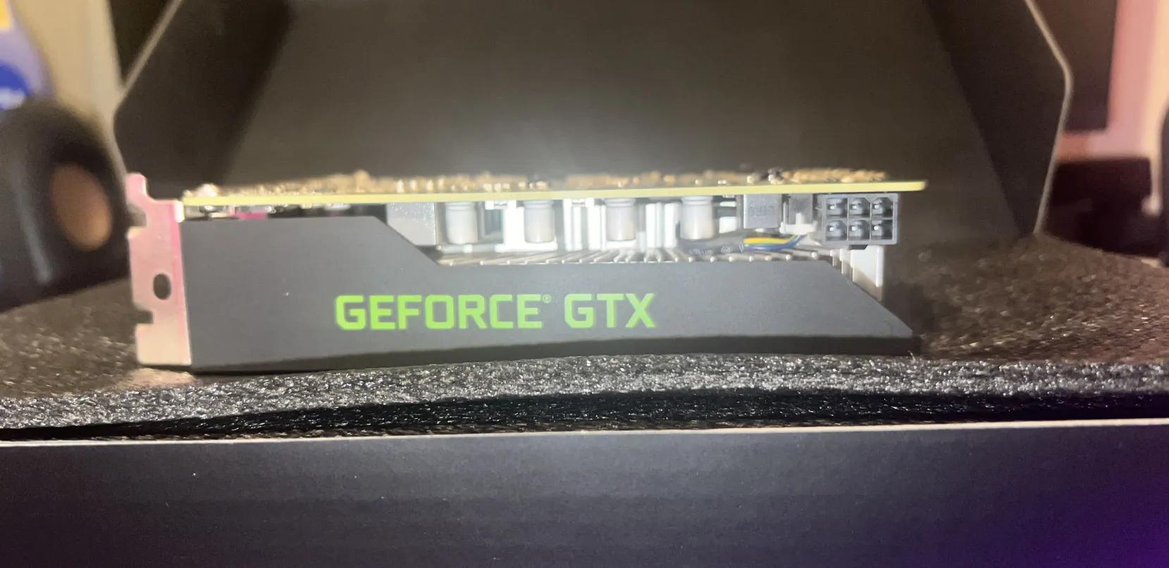 GeForce GTX 1660 Super 6GB GDDR5 Gaming Graphics Card Single Fan