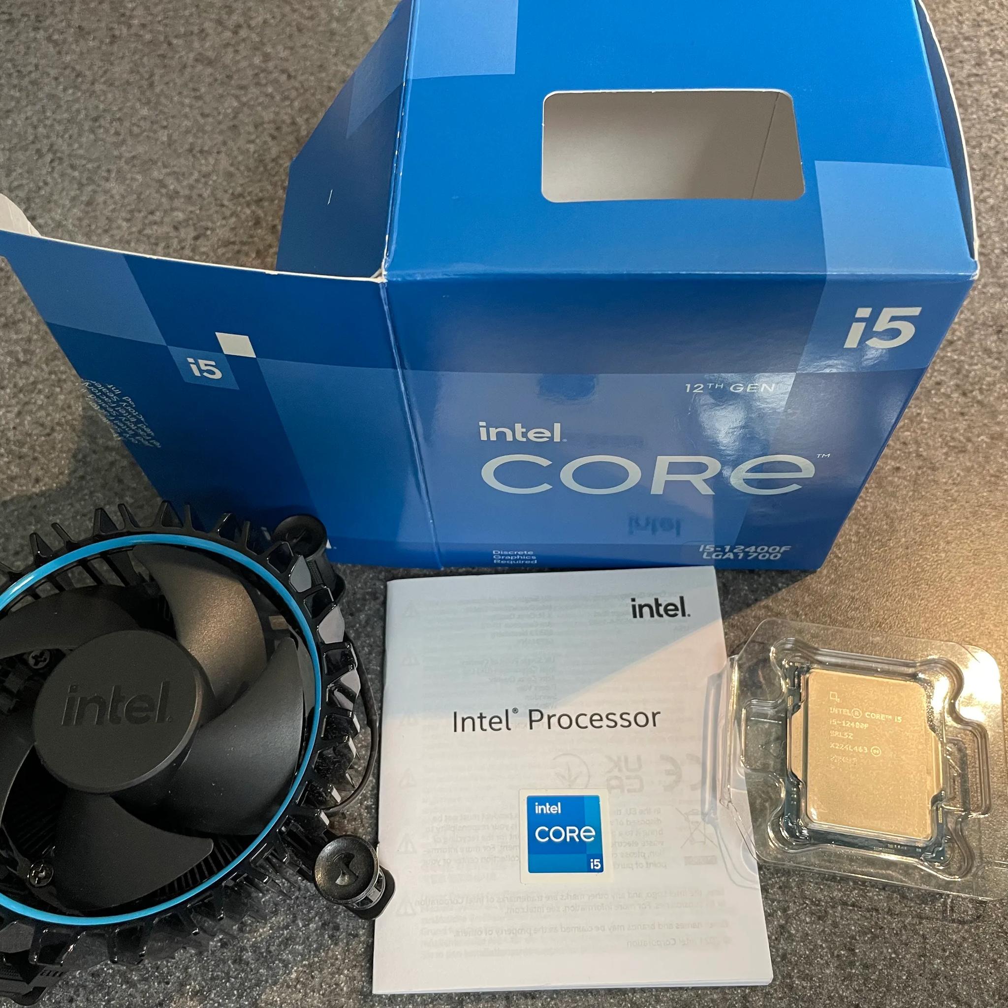 Like New! Intel i5 12400F 6 Cores LGA1700