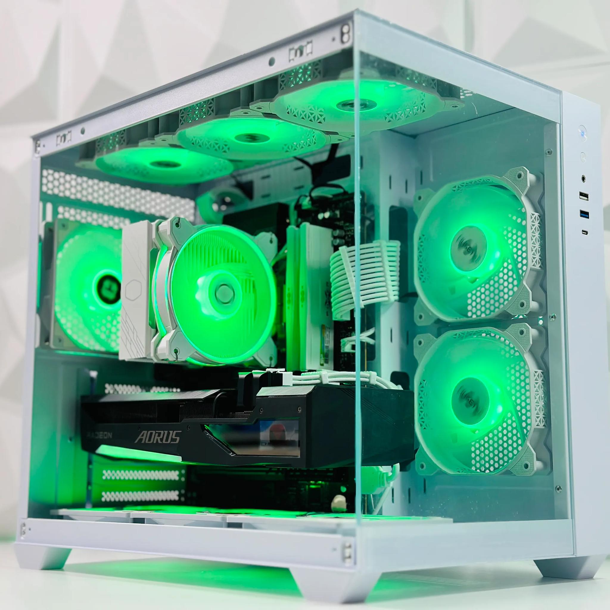 ❤️‍🔥❤️‍🔥Extreme Gaming PC ❤️‍🔥AMD RX 6800XT 16GB GDRR6 ⚡AMD Ryzen 7600 6-core⚡32GB DDR5⚡1TB NVME