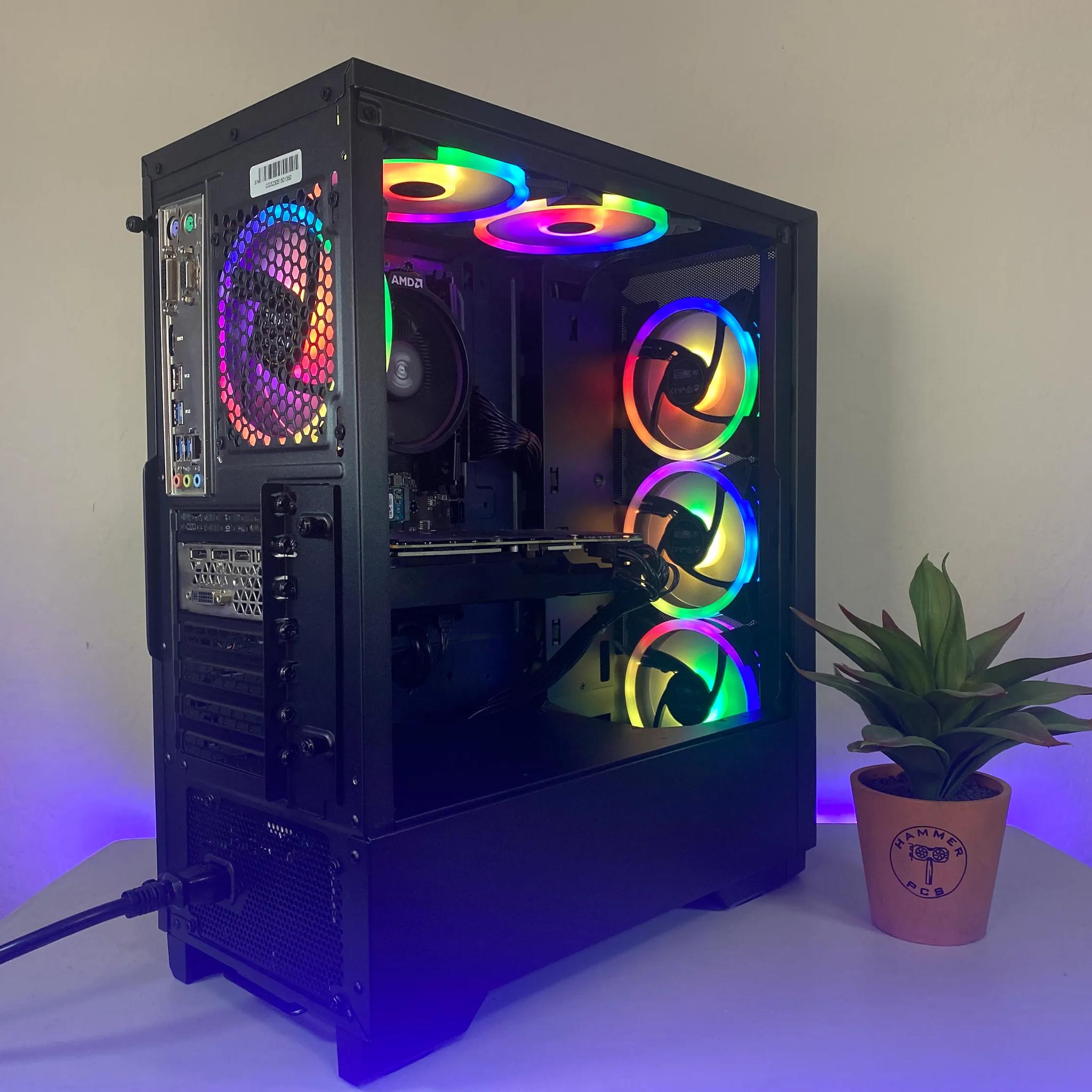 🌟 Custom Built Ryzen 3/Nvidia GeForce Gaming PC 🌟 | Fortnite, CoD, Valorant, and More!