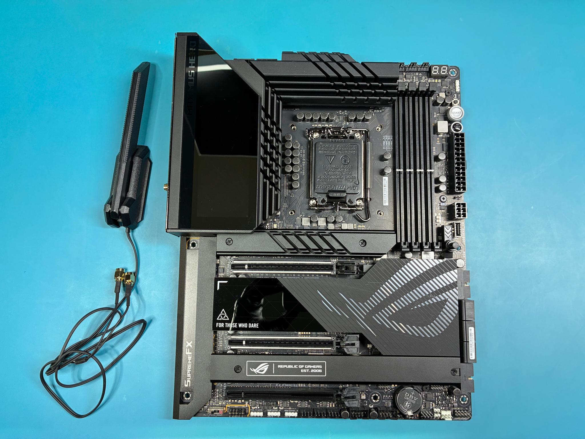 Asus ROG Maximus Z790 Hero Motherboard Bundle | 2TB NVMe SSD + Windows 11 Pro Retail