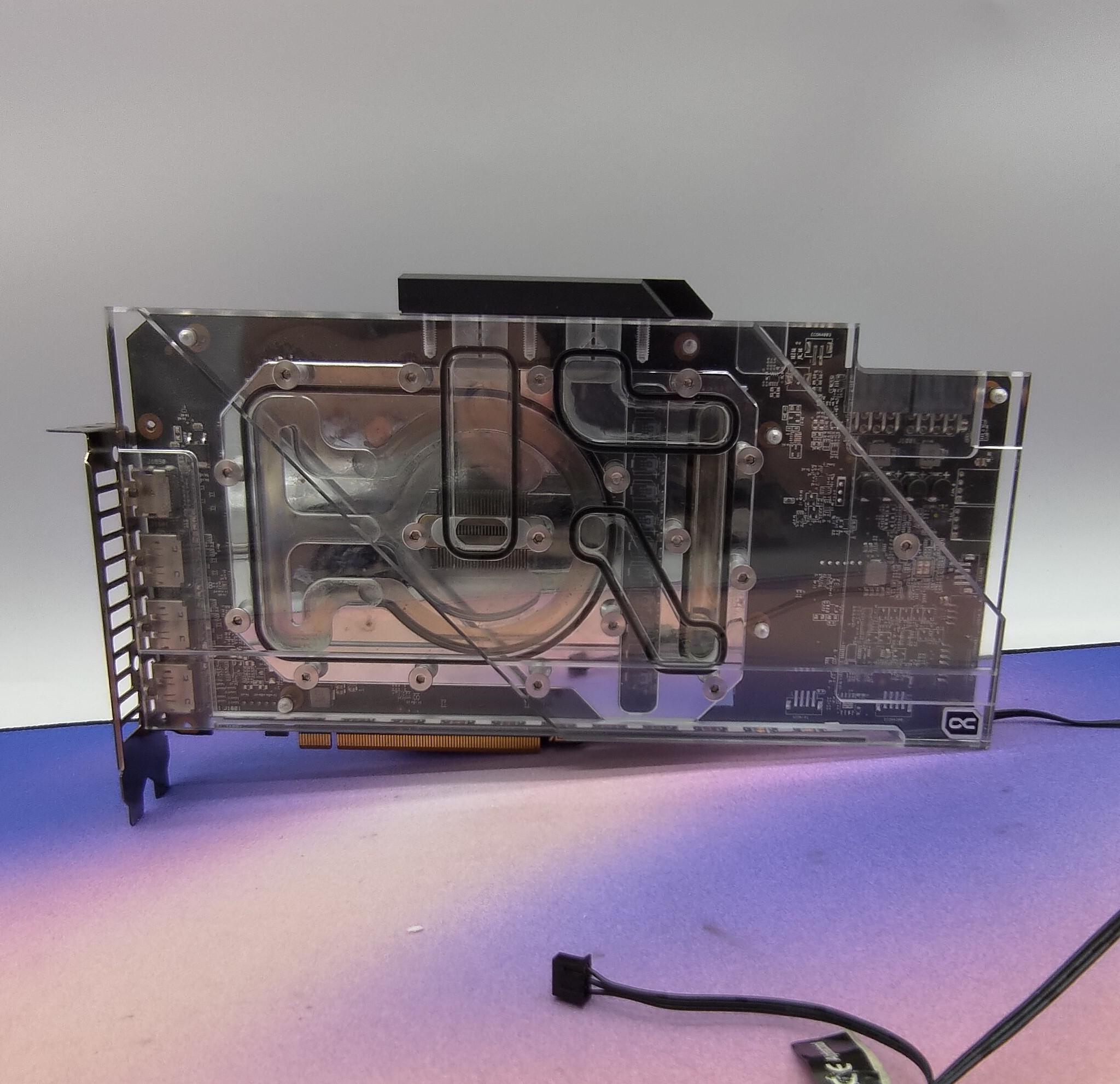 Asus TUF Gaming RX 6800XT with Alphacool Waterblock